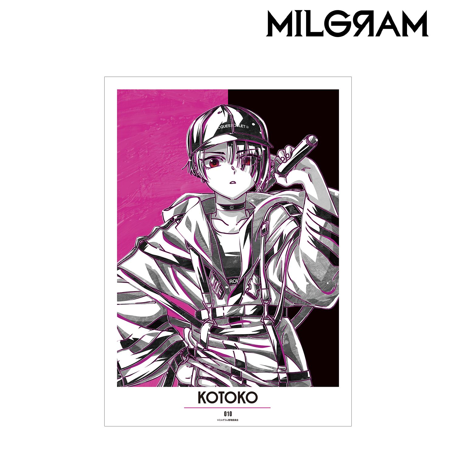 MILGRAM -ミルグラム- コトコ Ani-Art BLACK LABEL A3マット加工ポスター - 公式商品画像 | AniSmile