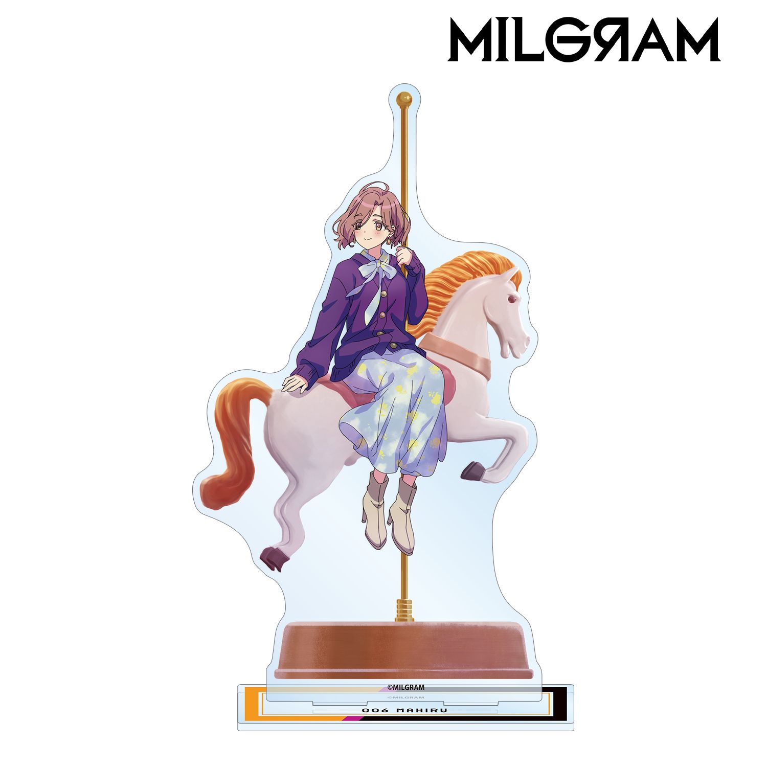 MILGRAM -ミルグラム- MV BIGアクリルスタンド マヒル『だいすき』 画像 3 | AniSmile