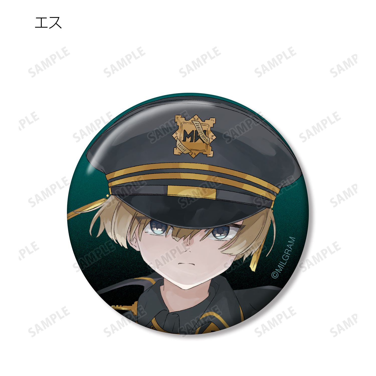 MILGRAM -ミルグラム- 描き下ろし LIVE EVENT「hallucination」ver. トレーディング缶バッジ(単位/単品) 画像 3 | AniSmile