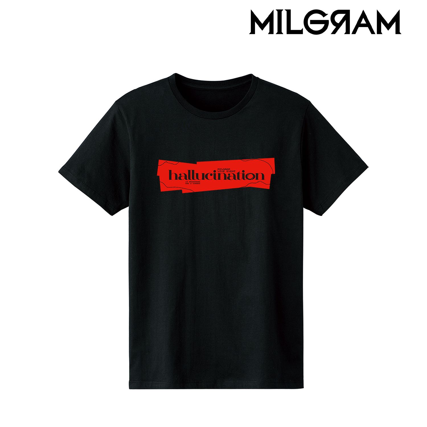 MILGRAM LIVE EVENT「hallucination」 公式Tシャツユニセックス(サイズ/Free) 画像 2 | AniSmile