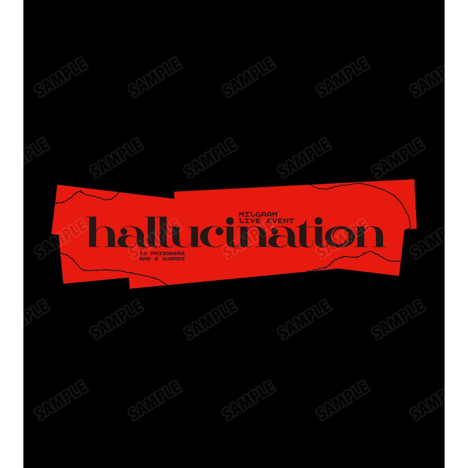 MILGRAM LIVE EVENT「hallucination」 公式Tシャツユニセックス(サイズ/Free) 画像 4 | AniSmile
