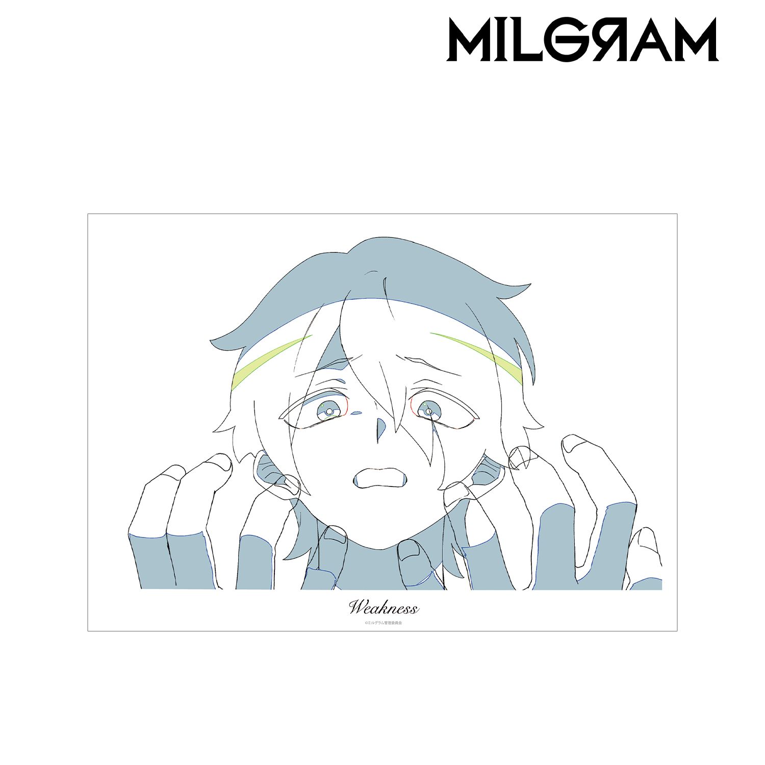 MILGRAM -ミルグラム- 原画A3マット加工ポスター ハルカ 『弱肉共食』 画像 2 | AniSmile
