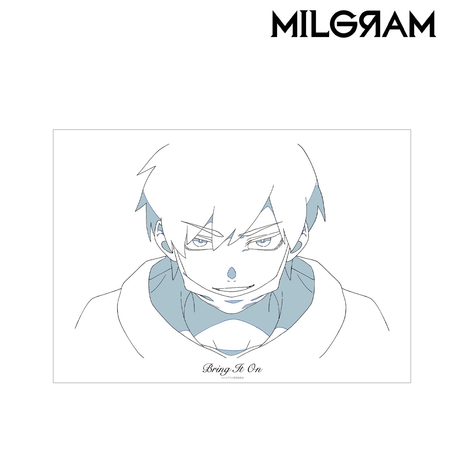 MILGRAM -ミルグラム- 原画A3マット加工ポスター フータ 『事変上等』 画像 2 | AniSmile