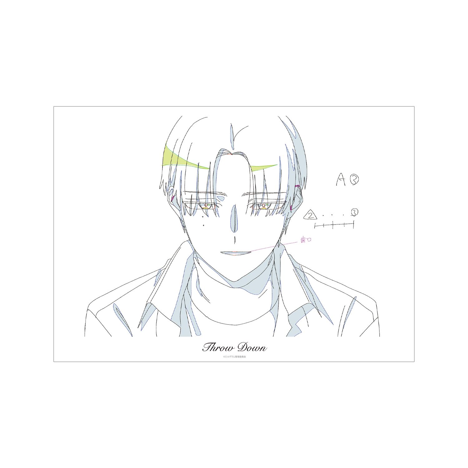 MILGRAM -ミルグラム- 原画A3マット加工ポスター シドウ 『スローダウン』 - 公式商品画像 | AniSmile