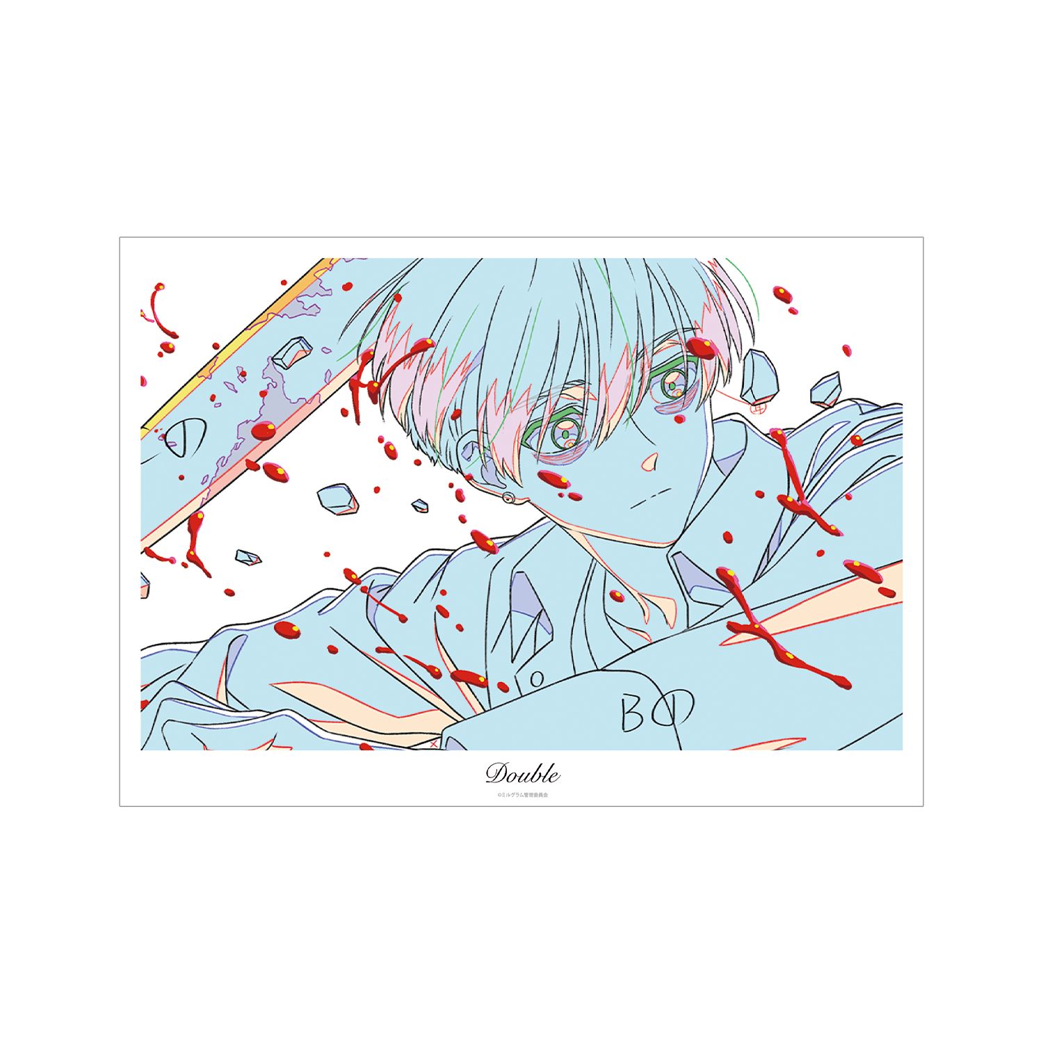 MILGRAM -ミルグラム- 原画A3マット加工ポスター ミコト 『ダブル』 - 公式商品画像 | AniSmile