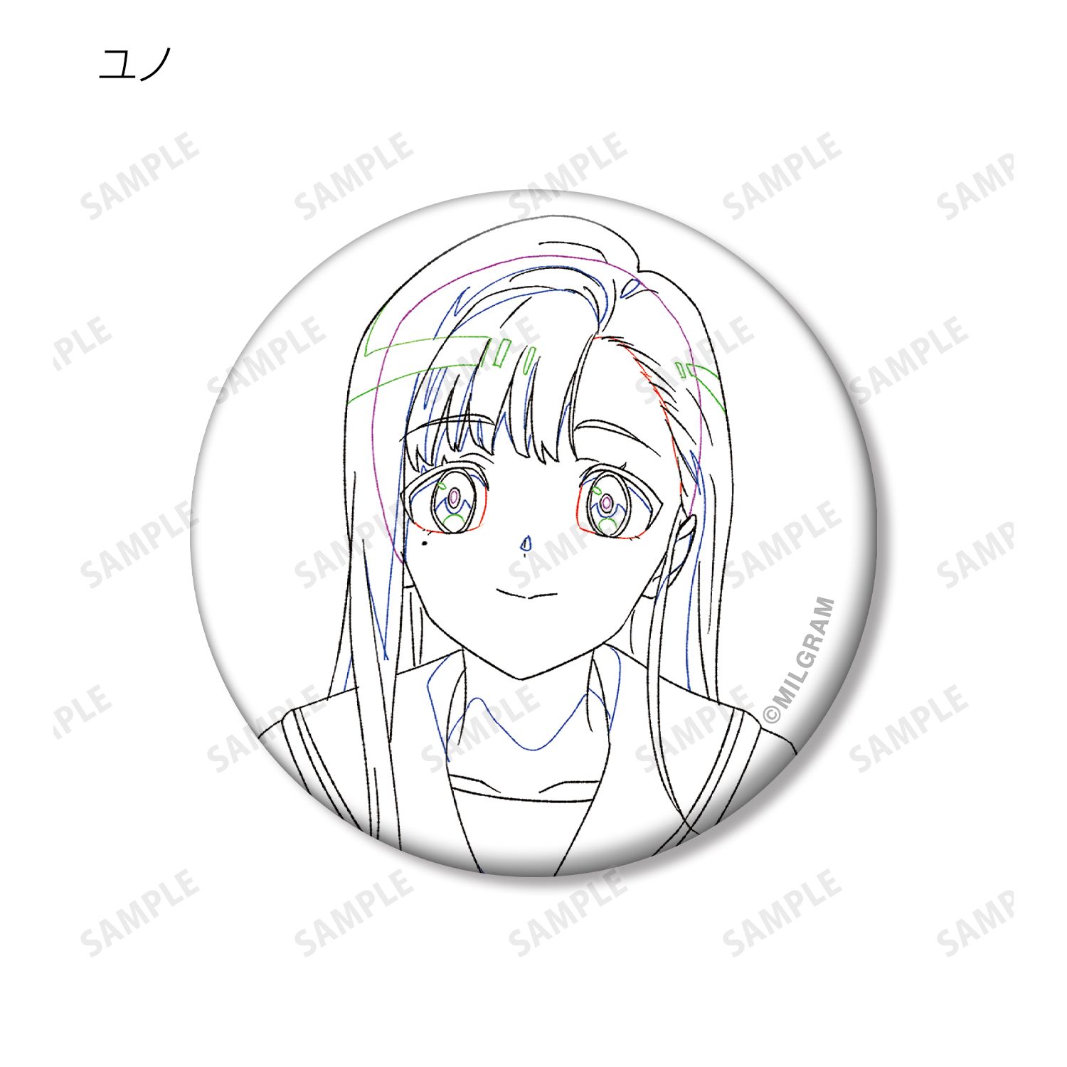 MILGRAM -ミルグラム- トレーディング原画缶バッジ ver.A(単位/単品) 画像 5 | AniSmile