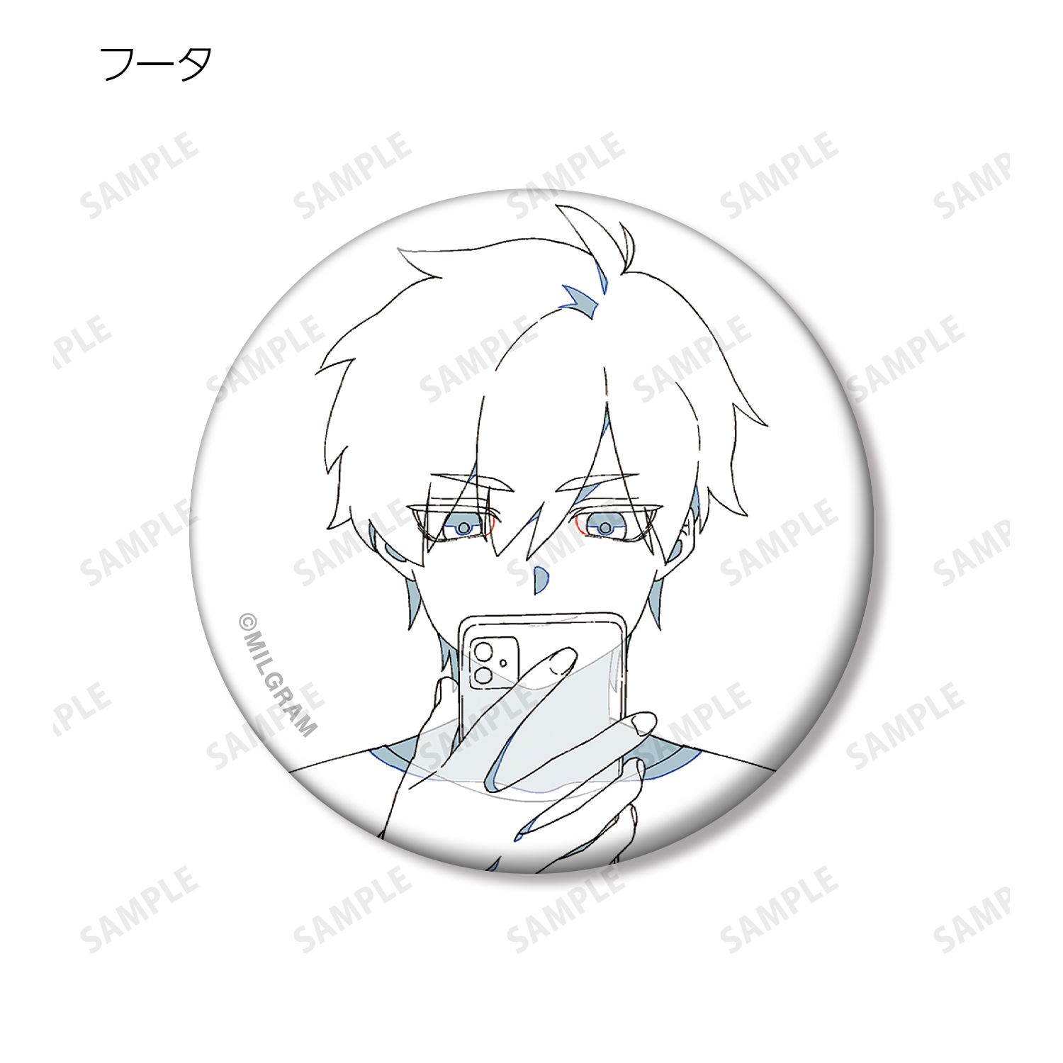 MILGRAM -ミルグラム- トレーディング原画缶バッジ ver.A(単位/単品) 画像 4 | AniSmile