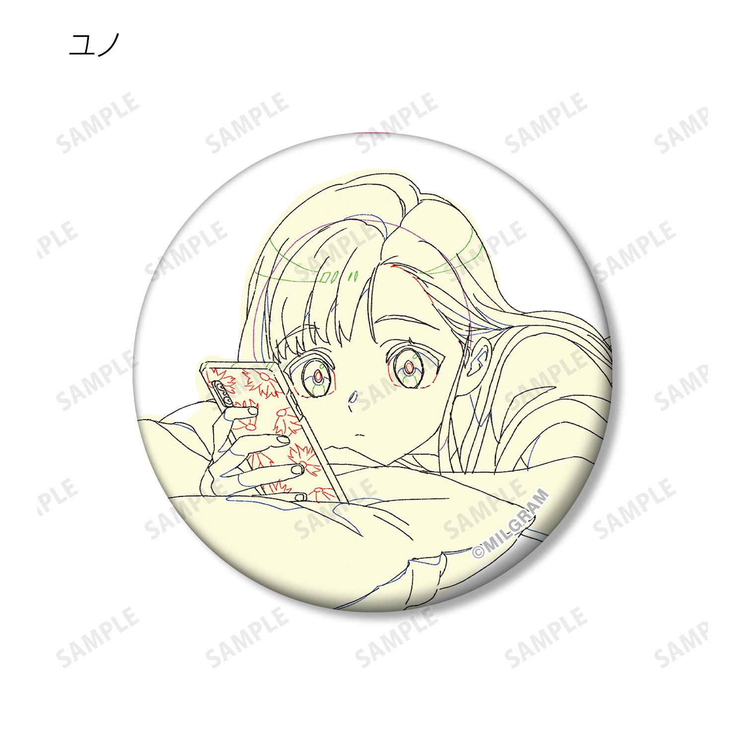 MILGRAM -ミルグラム- トレーディング原画缶バッジ ver.B(単位/単品) 画像 4 | AniSmile