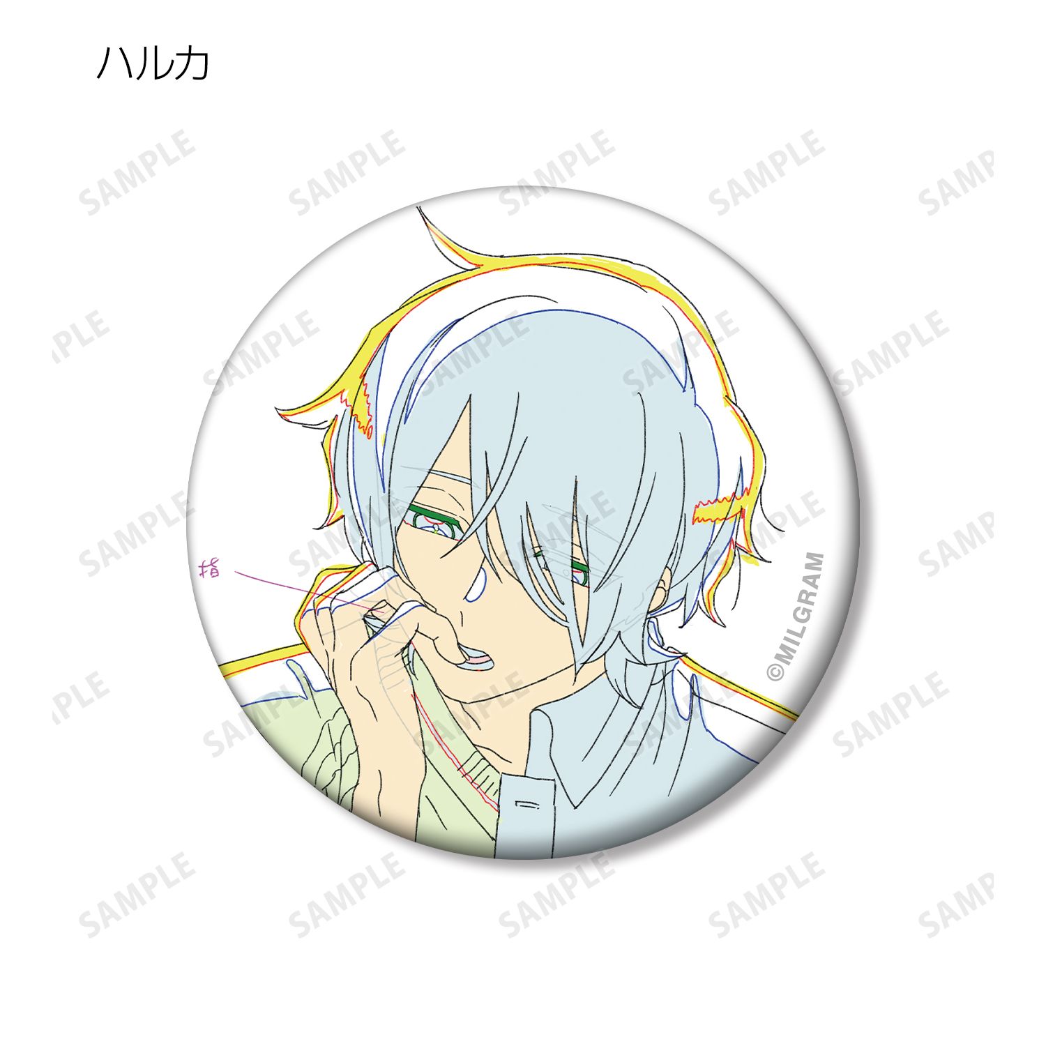 MILGRAM -ミルグラム- トレーディング原画缶バッジ ver.C(単位/単品) 画像 2 | AniSmile