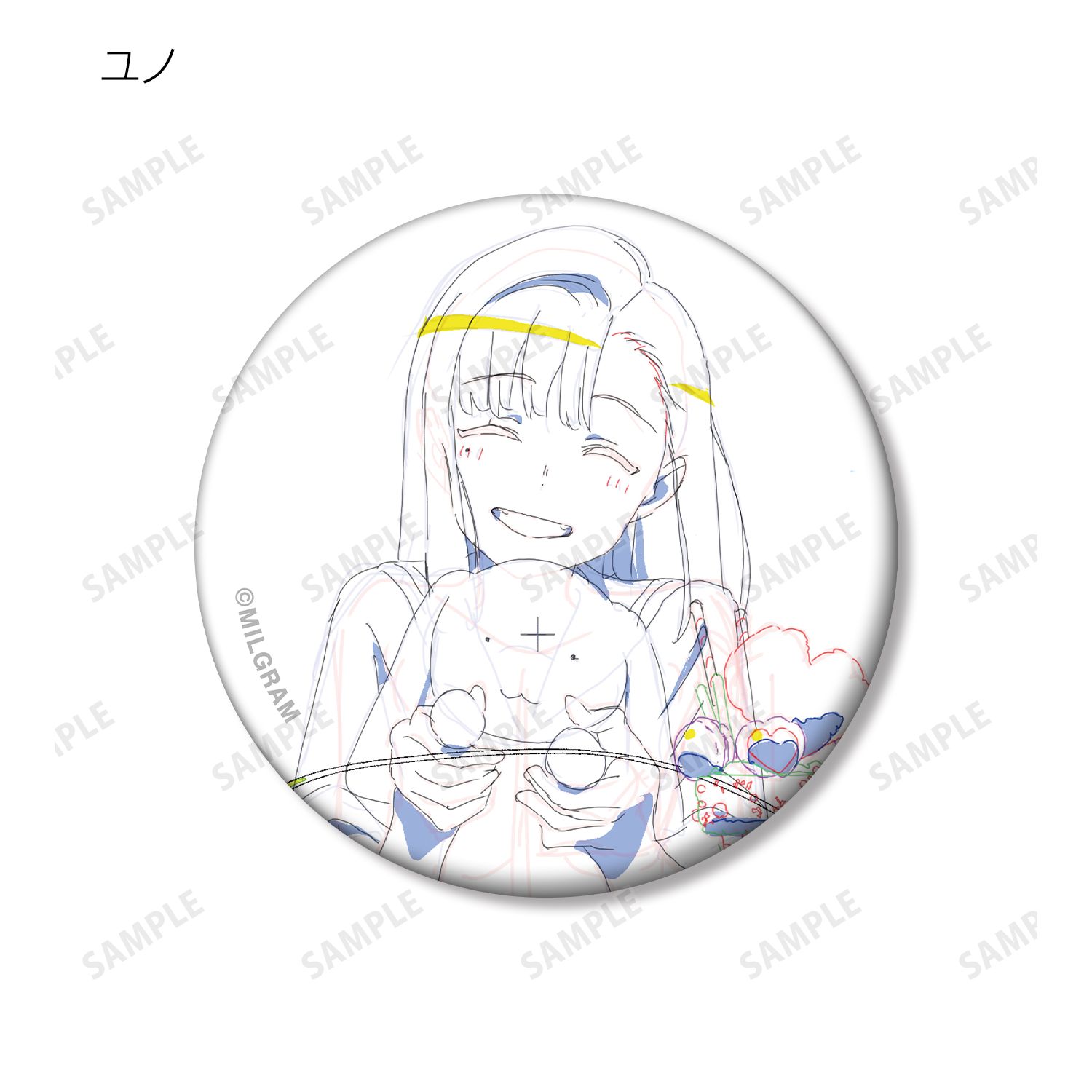 MILGRAM -ミルグラム- トレーディング原画缶バッジ ver.C(単位/単品) 画像 4 | AniSmile