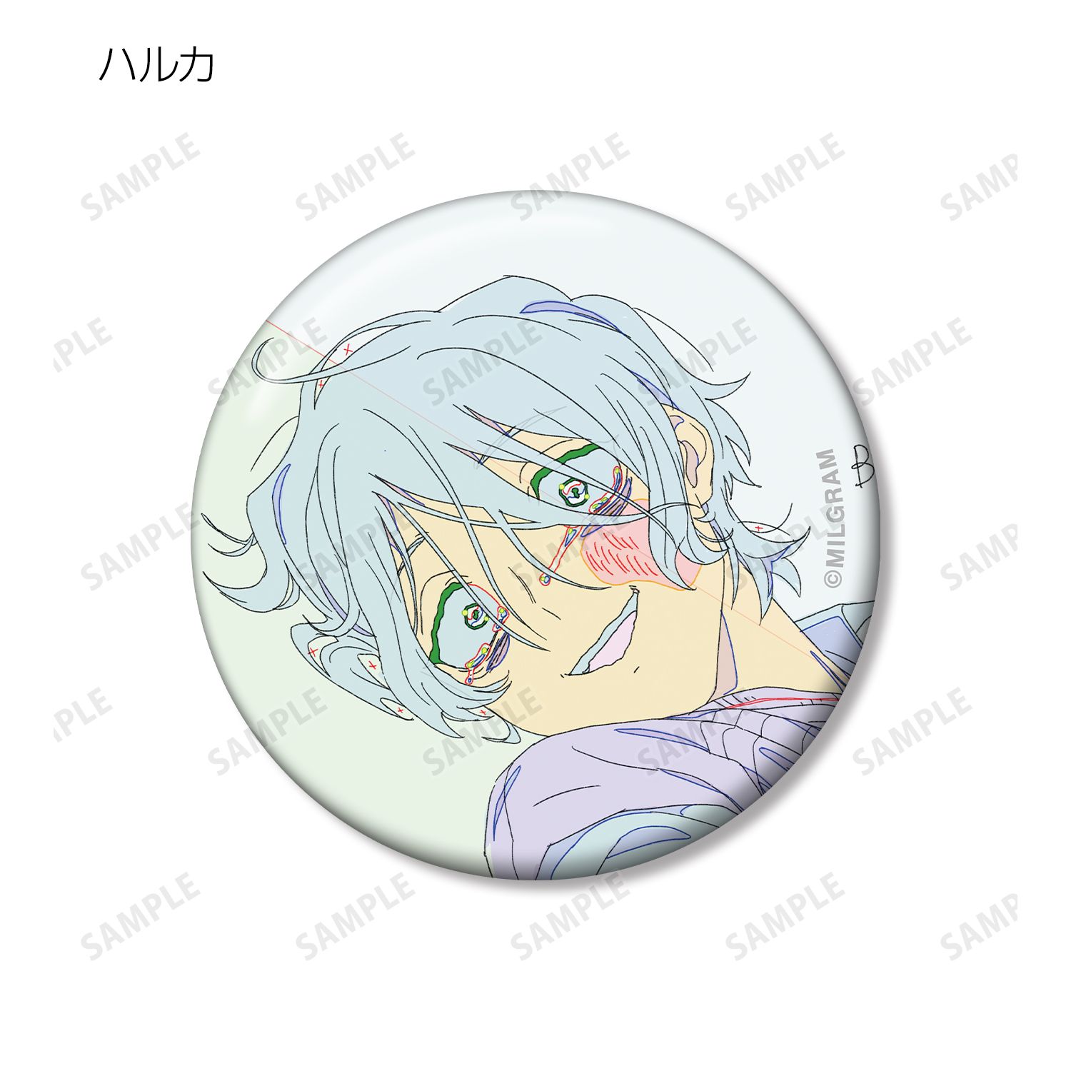 MILGRAM -ミルグラム- トレーディング原画缶バッジ ver.D(単位/単品) 画像 3 | AniSmile