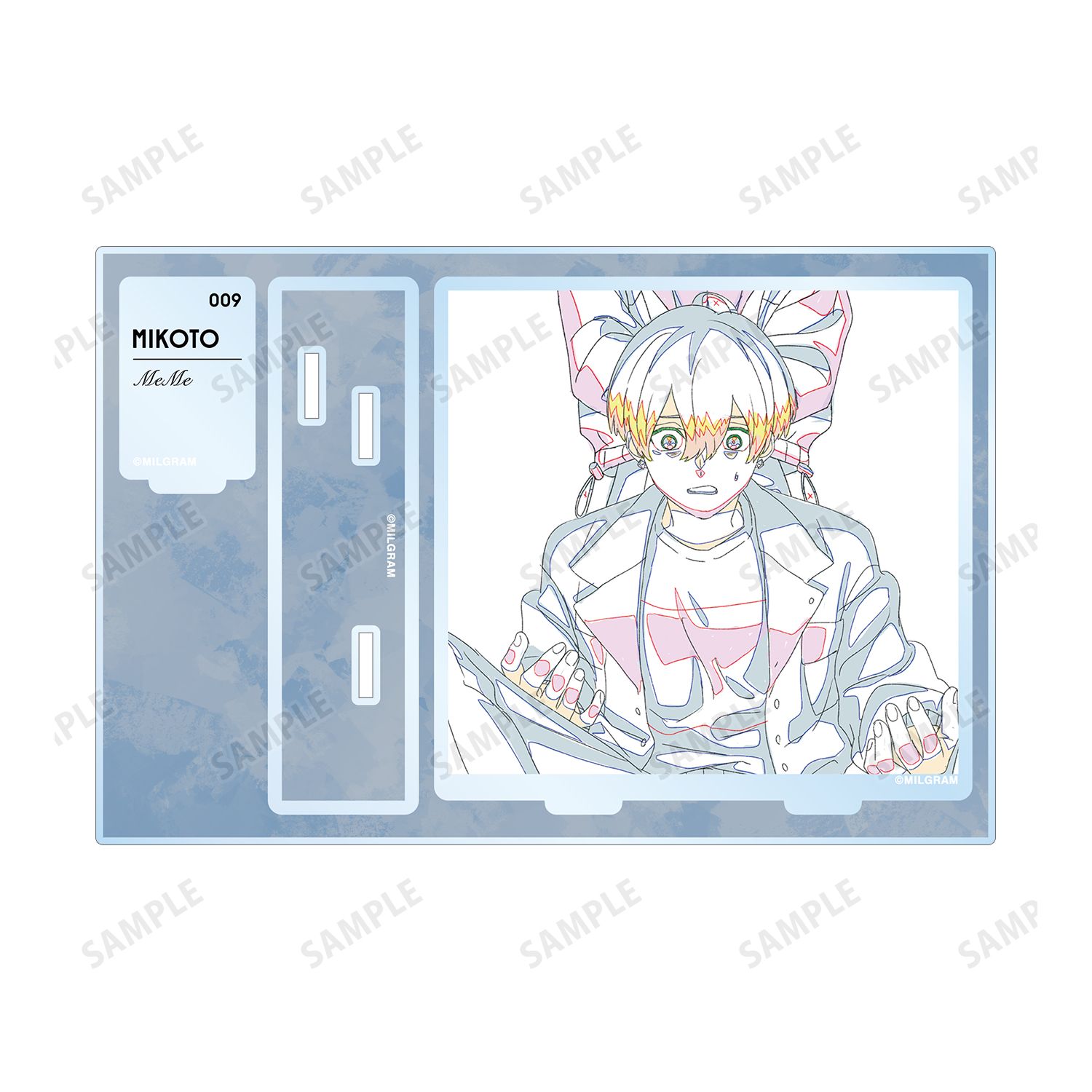 MILGRAM -ミルグラム- 原画パーツ付きBIGアクリルスタンド ミコト 『MeMe』 画像 3 | AniSmile