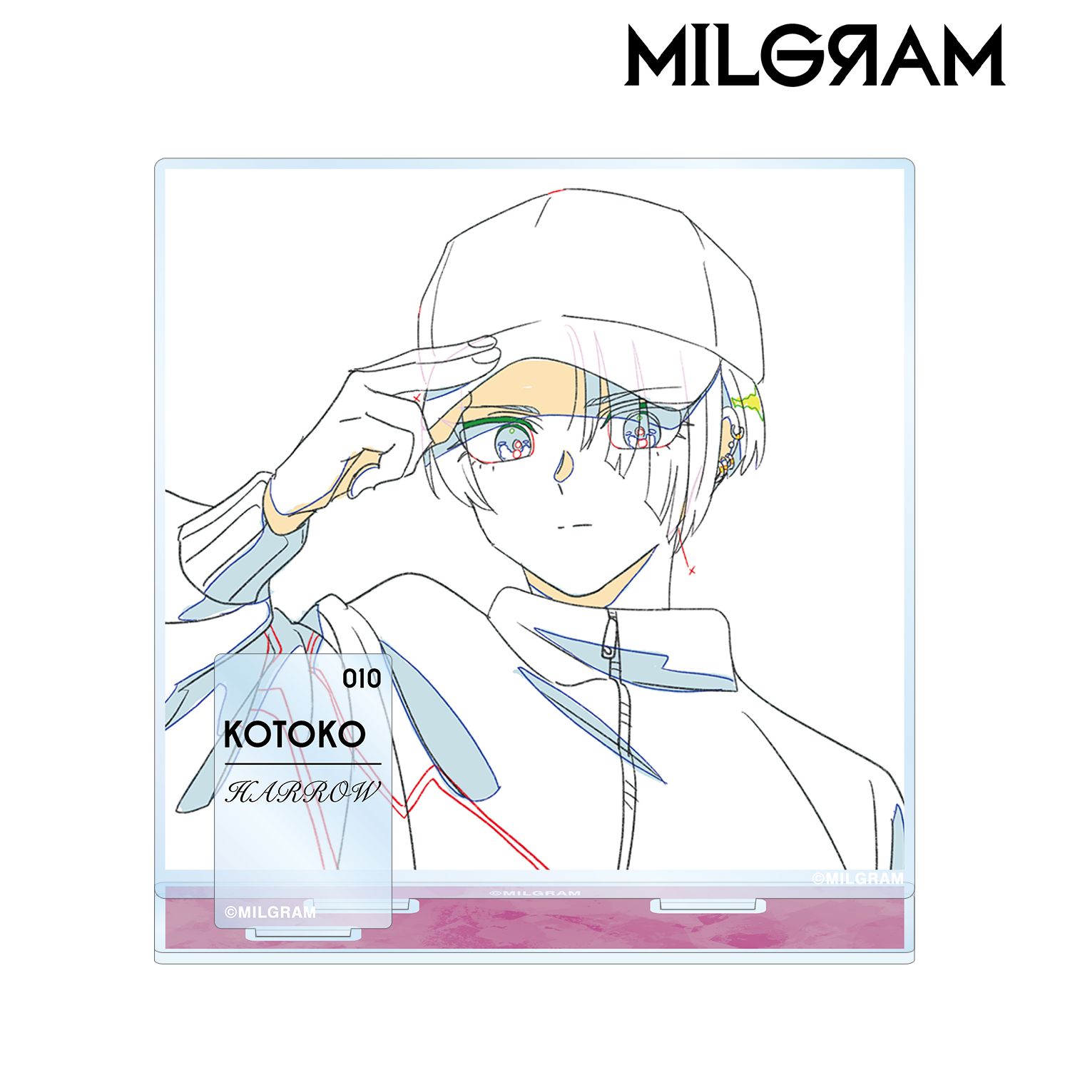 MILGRAM -ミルグラム- 原画パーツ付きBIGアクリルスタンド コトコ 『HARROW』 画像 2 | AniSmile