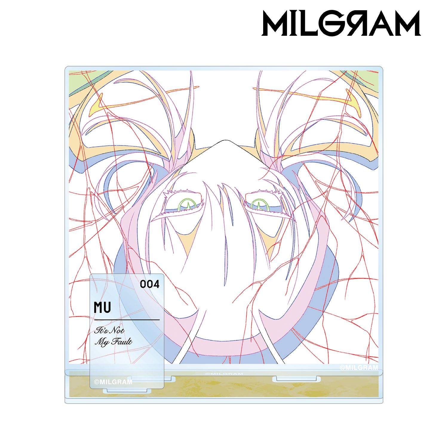 MILGRAM -ミルグラム- 原画パーツ付きBIGアクリルスタンド ムウ 『悪くないもん』 画像 2 | AniSmile