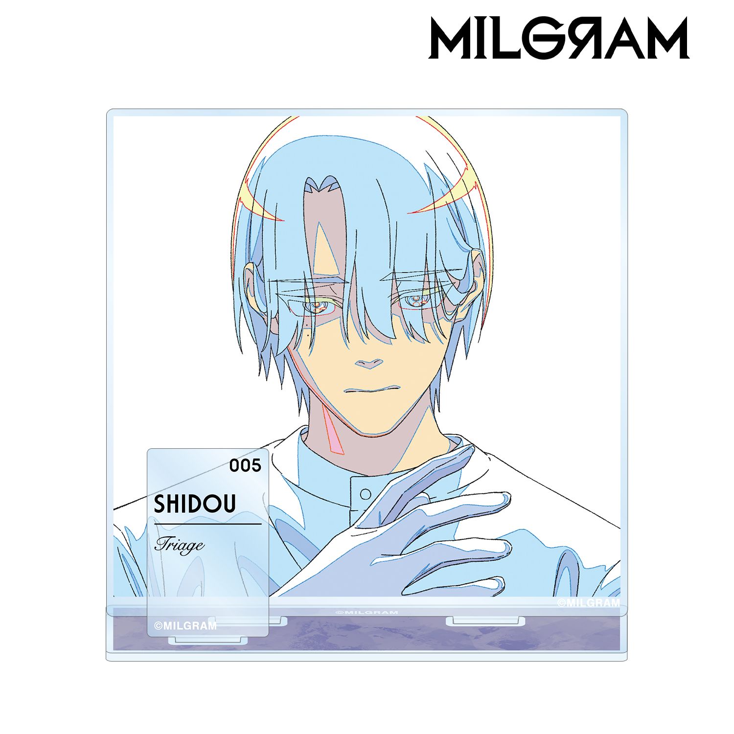 MILGRAM -ミルグラム- 原画パーツ付きBIGアクリルスタンド シドウ 『トリアージ』 画像 2 | AniSmile