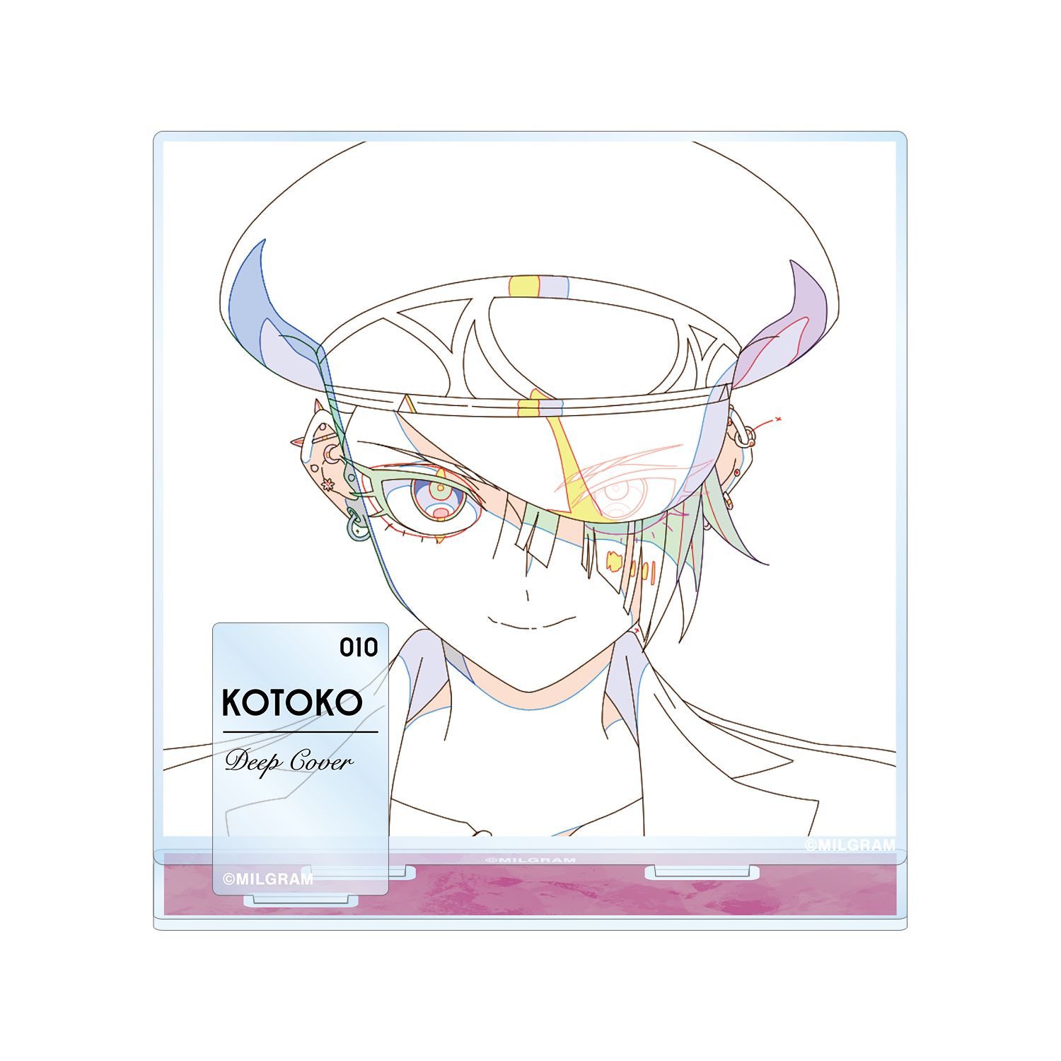 MILGRAM -ミルグラム- 原画パーツ付きBIGアクリルスタンド コトコ 『ディープカバー』 - 公式商品画像 | AniSmile