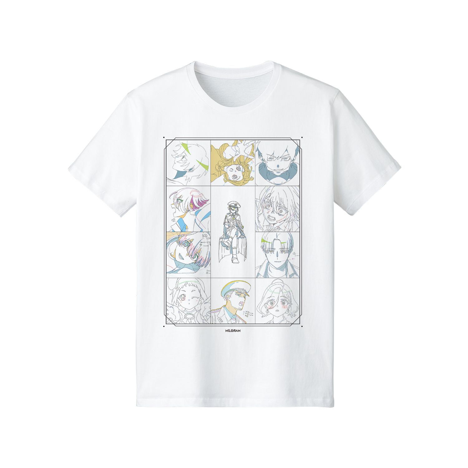 MILGRAM -ミルグラム- 原画Tシャツ 第一審ver.メンズ(サイズ/XL) 画像 1 | AniSmile