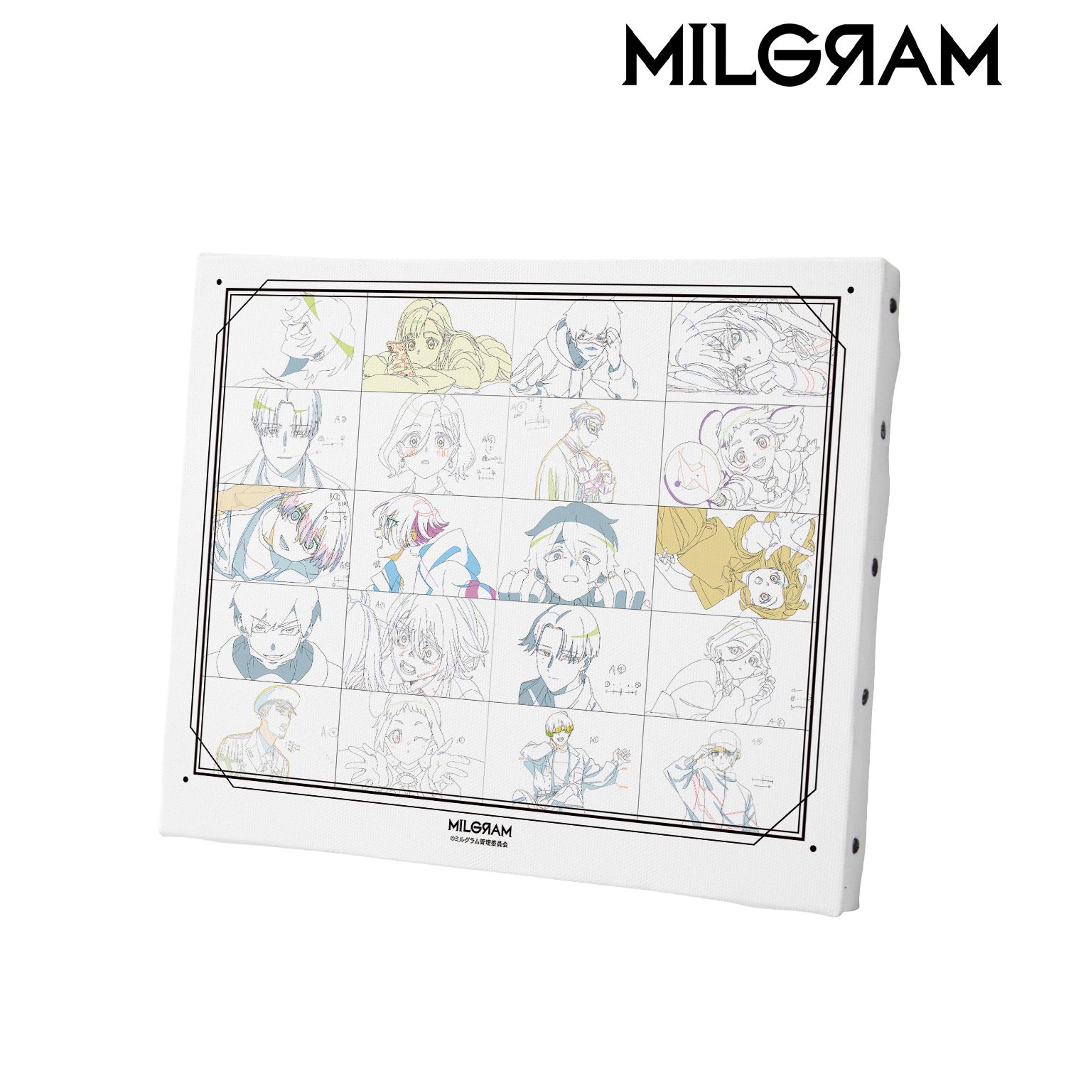 MILGRAM -ミルグラム- 原画キャンバスボード 第一審ver. 图片 2 | AniSmile