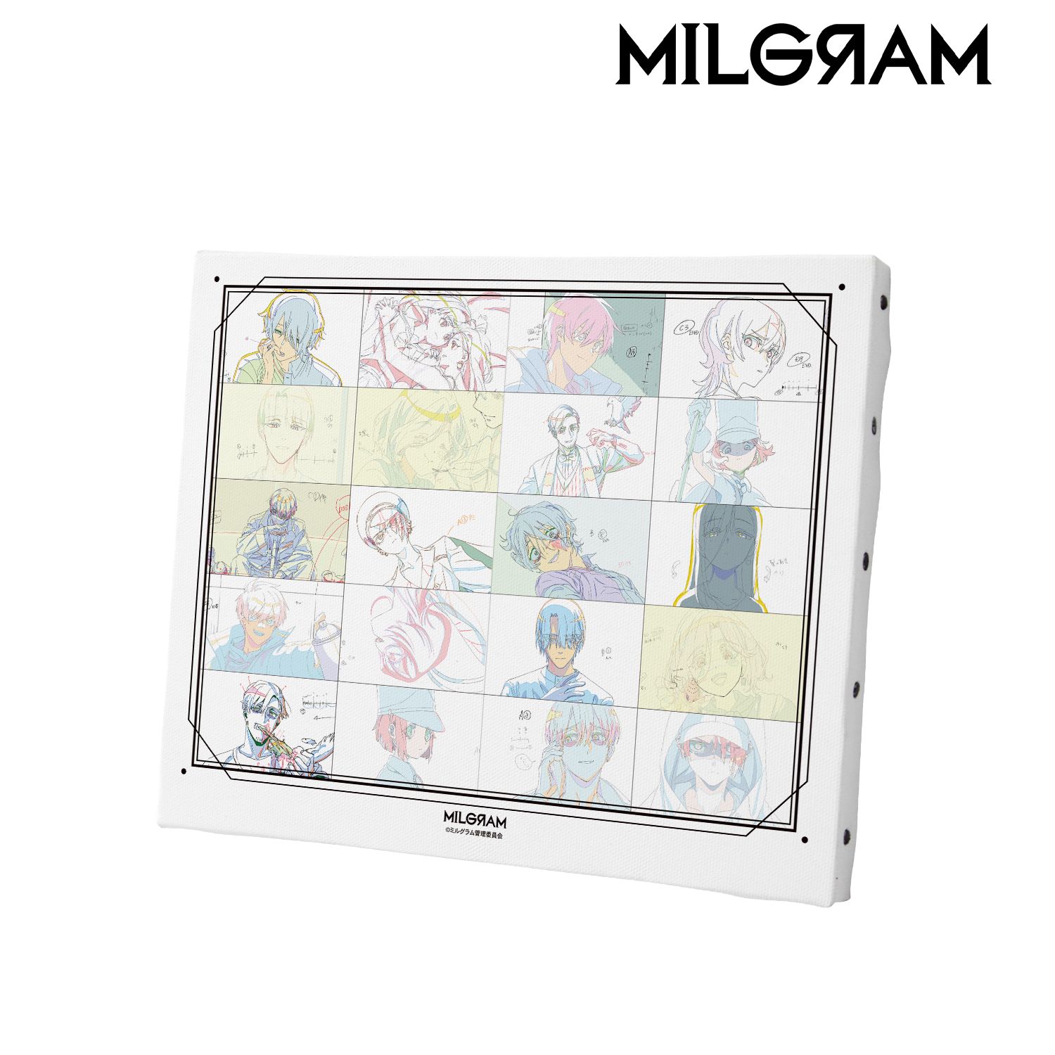 MILGRAM -ミルグラム- 原画キャンバスボード 第二審ver. Image 2 | AniSmile