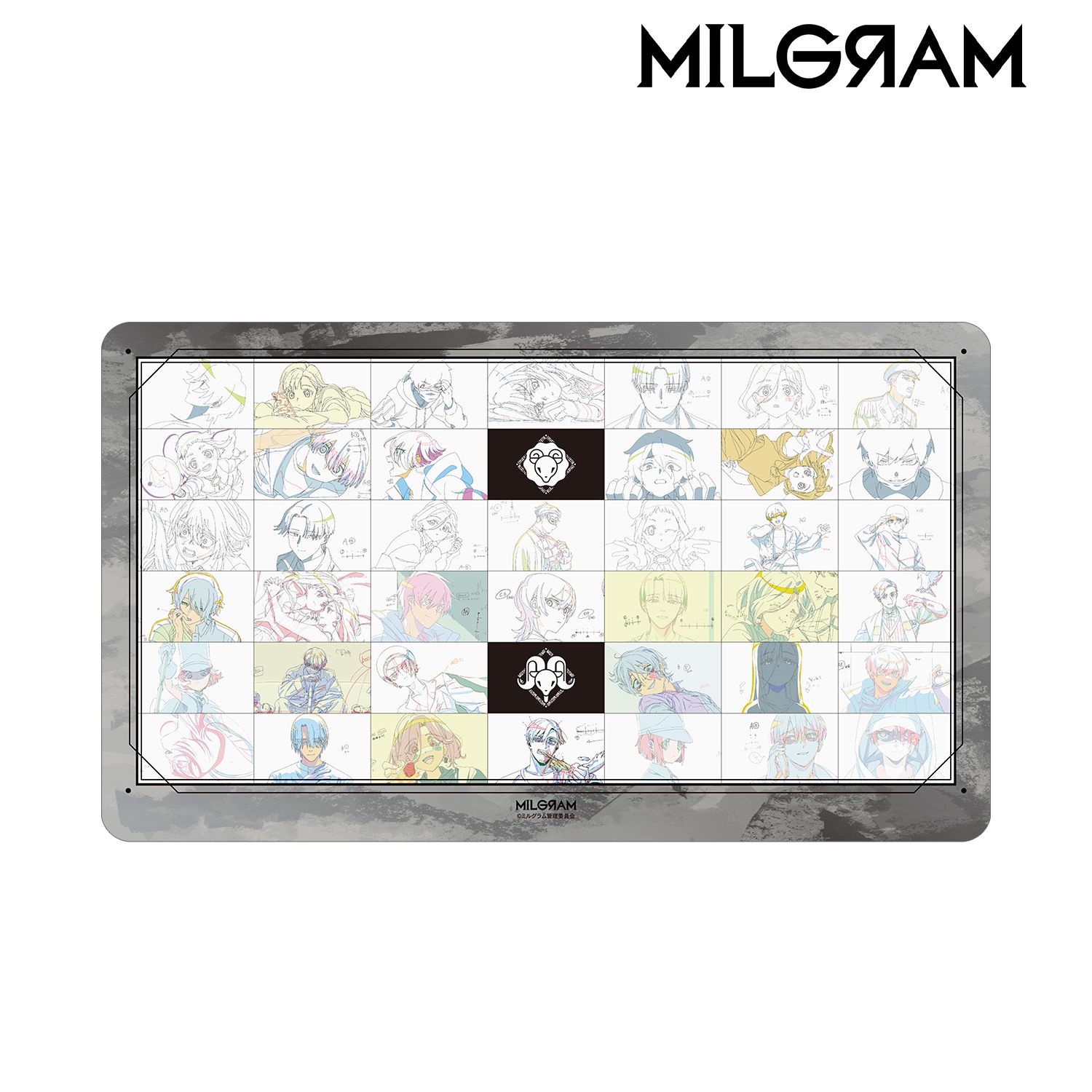 MILGRAM -ミルグラム- 原画マルチデスクマット 画像 2 | AniSmile