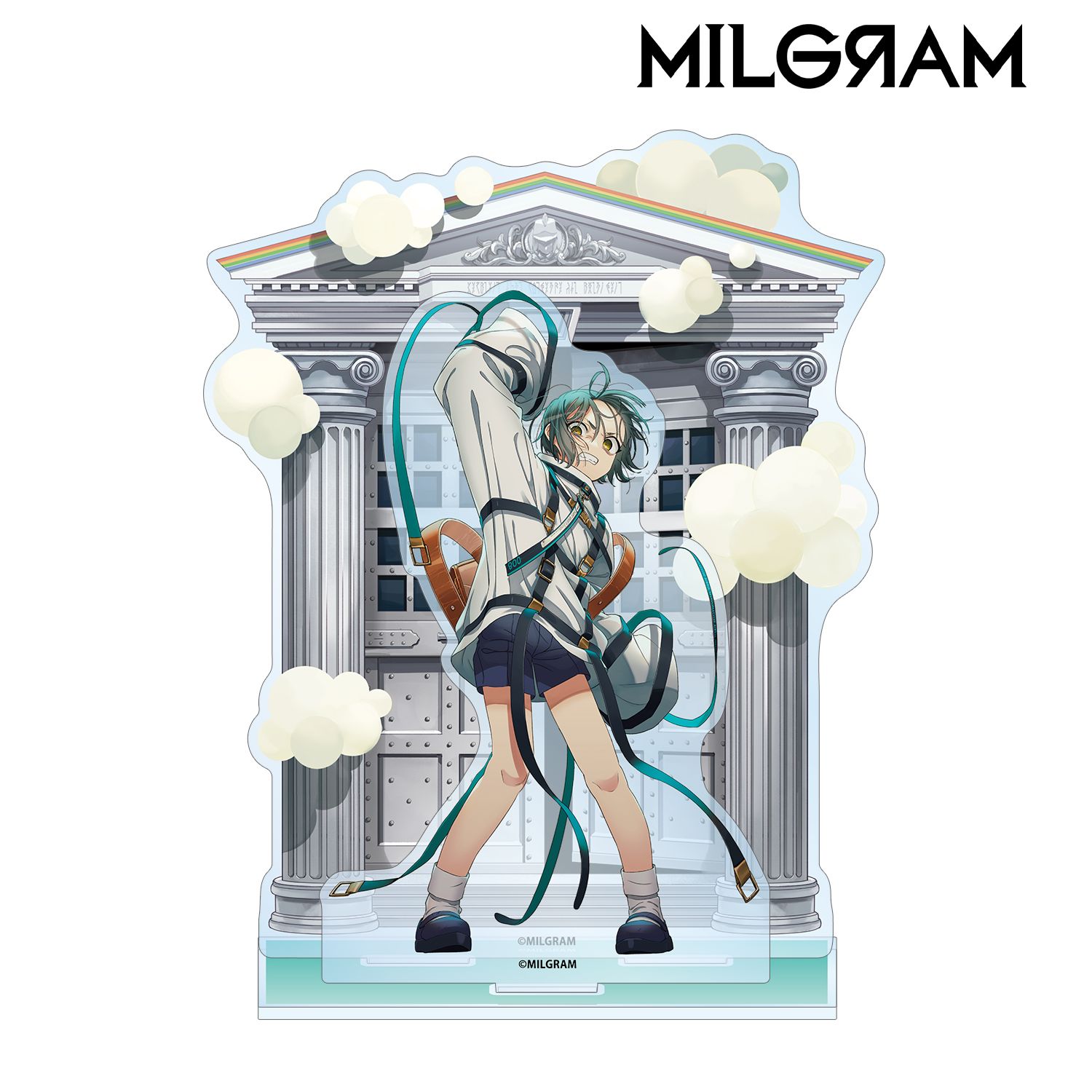 MILGRAM -ミルグラム- アマネ『粛清マーチ』 ジャケットイラストver. アクリルジオラマ 画像 2 | AniSmile