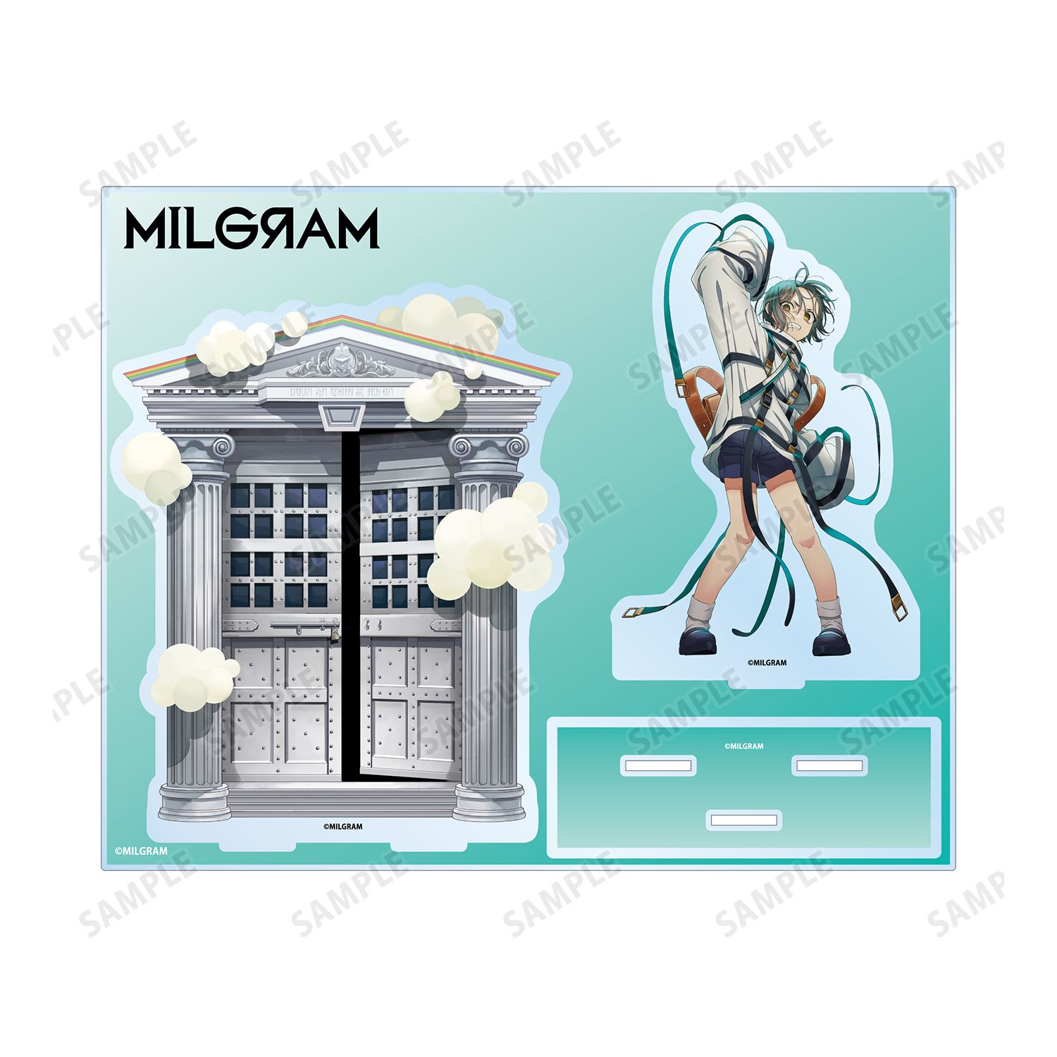 MILGRAM -ミルグラム- アマネ『粛清マーチ』 ジャケットイラストver. アクリルジオラマ 画像 3 | AniSmile