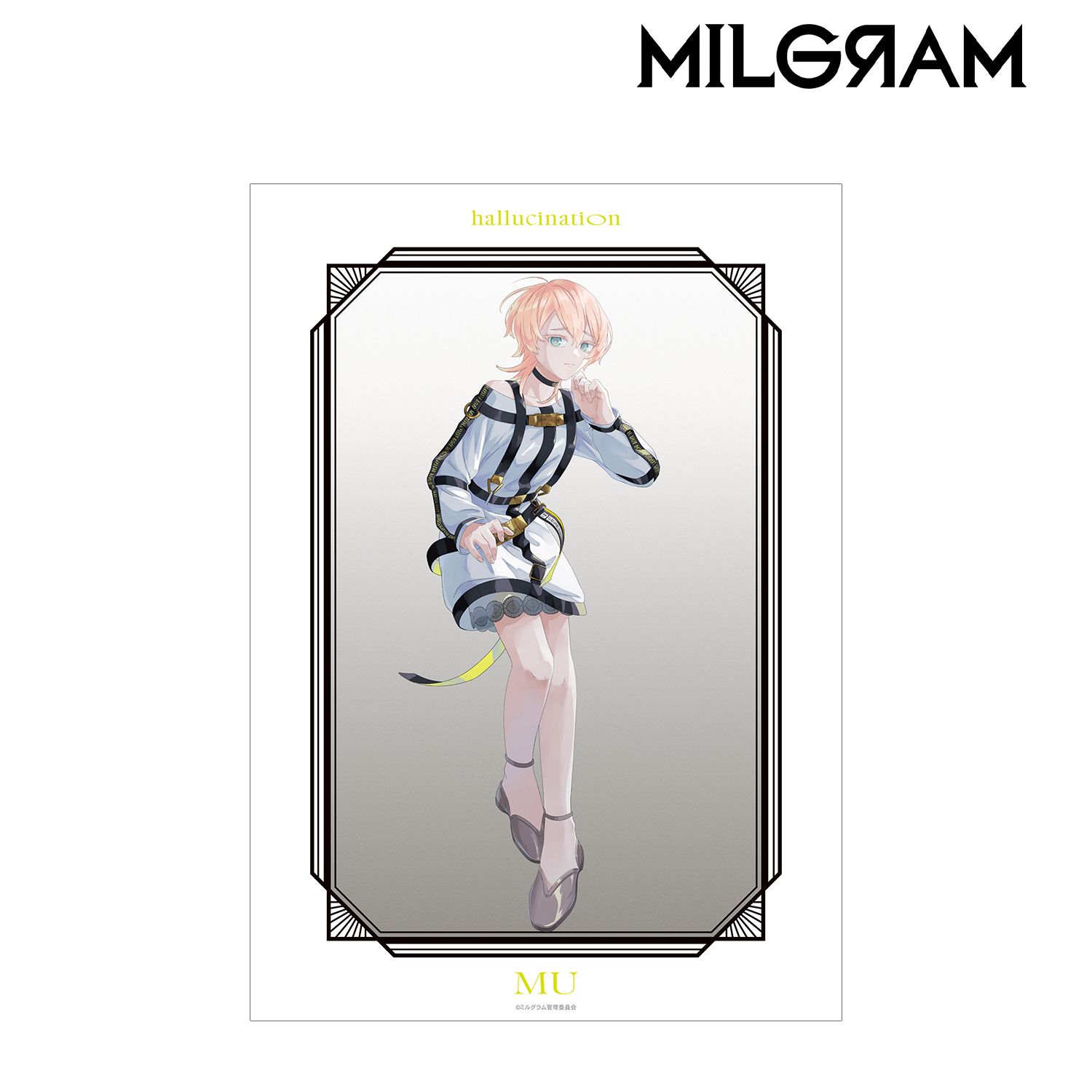 MILGRAM -ミルグラム- 描き下ろし ムウ LIVE EVENT「hallucination」ver. A3マット加工ポスター 画像 2 | AniSmile