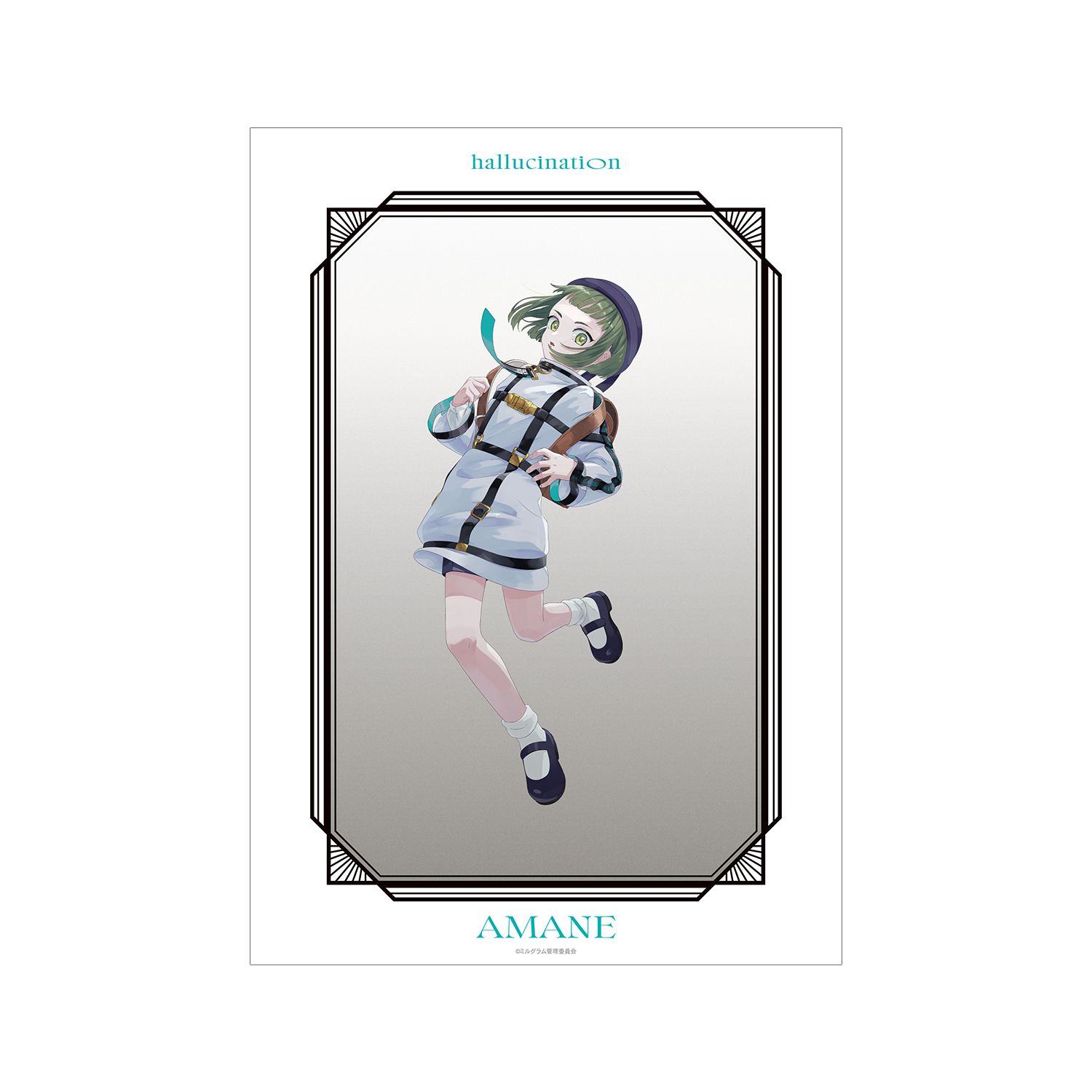 MILGRAM -ミルグラム- 描き下ろし アマネ LIVE EVENT「hallucination」ver. A3マット加工ポスター 画像 2 | AniSmile