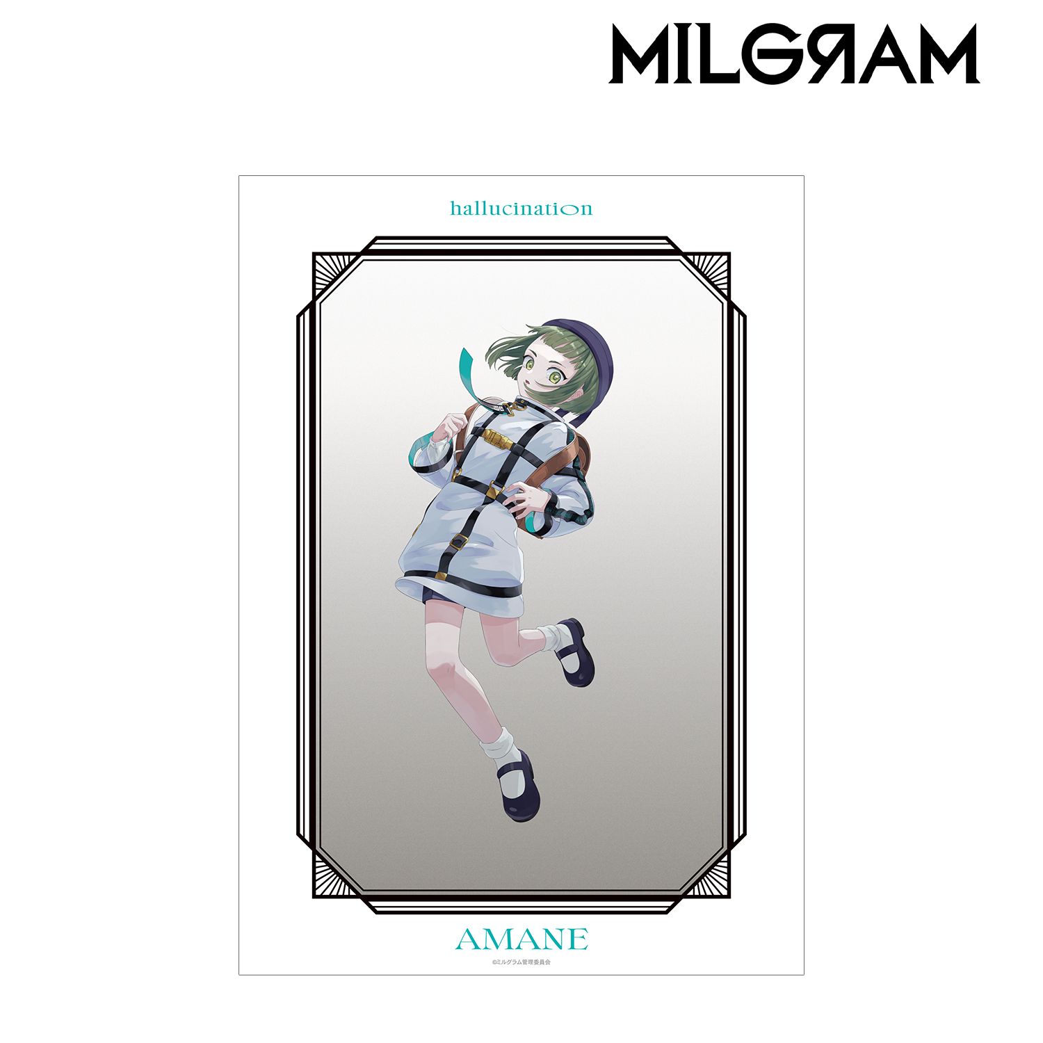 MILGRAM -ミルグラム- 描き下ろし アマネ LIVE EVENT「hallucination」ver. A3マット加工ポスター - 公式商品画像 | AniSmile