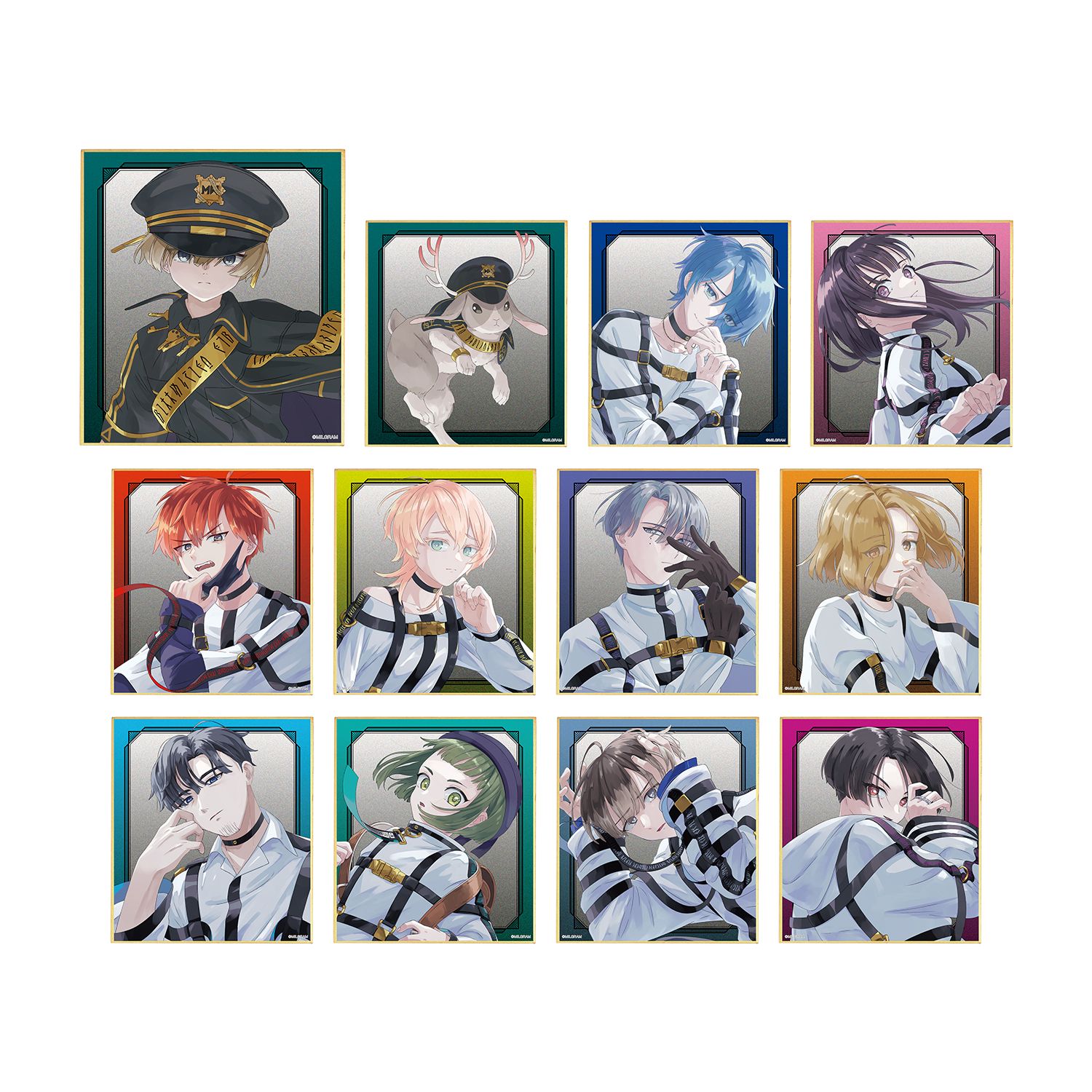 MILGRAM -ミルグラム- 描き下ろし LIVE EVENT「hallucination」ver. トレーディングミニ色紙(単位/単品) - 公式商品画像 | AniSmile