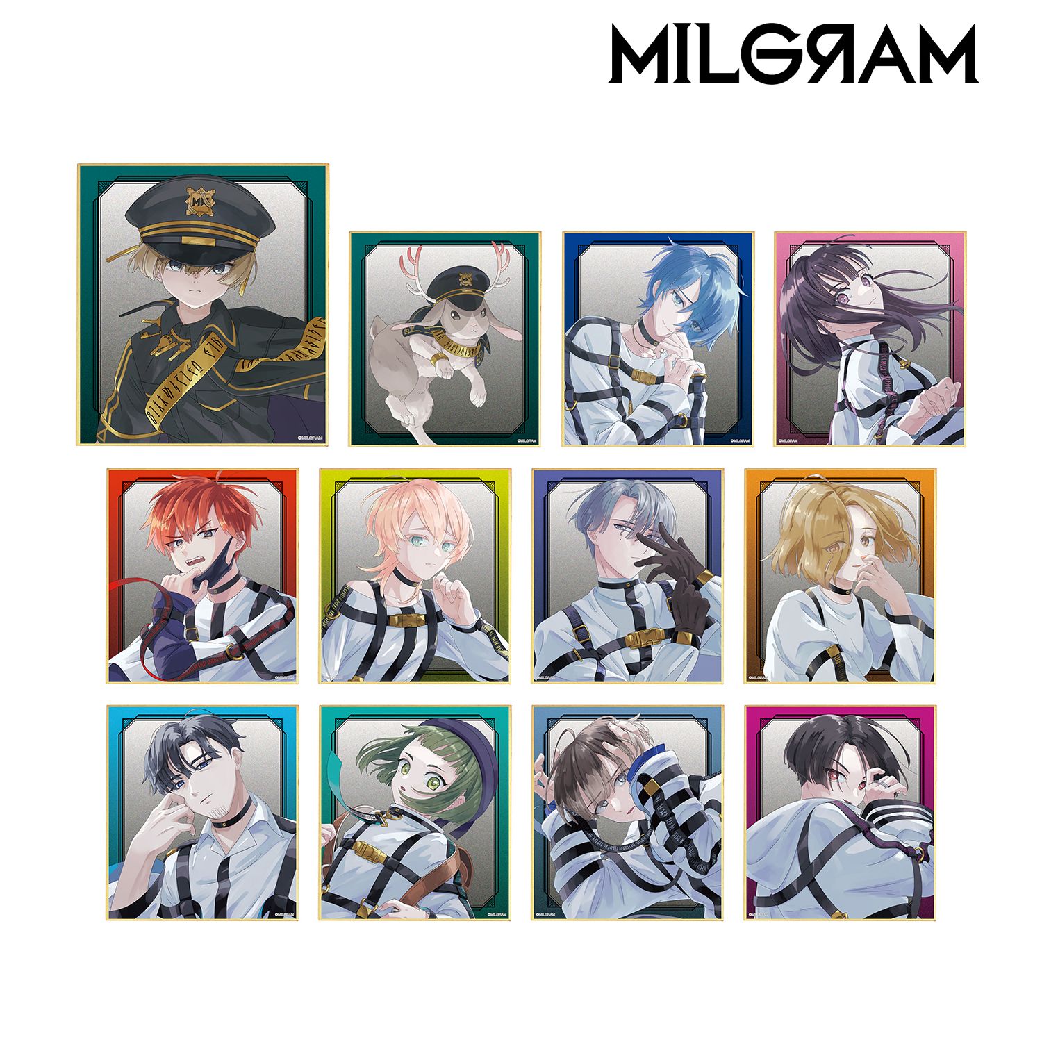 MILGRAM -ミルグラム- 描き下ろし LIVE EVENT「hallucination」ver. トレーディングミニ色紙(単位/単品) 画像 4 | AniSmile