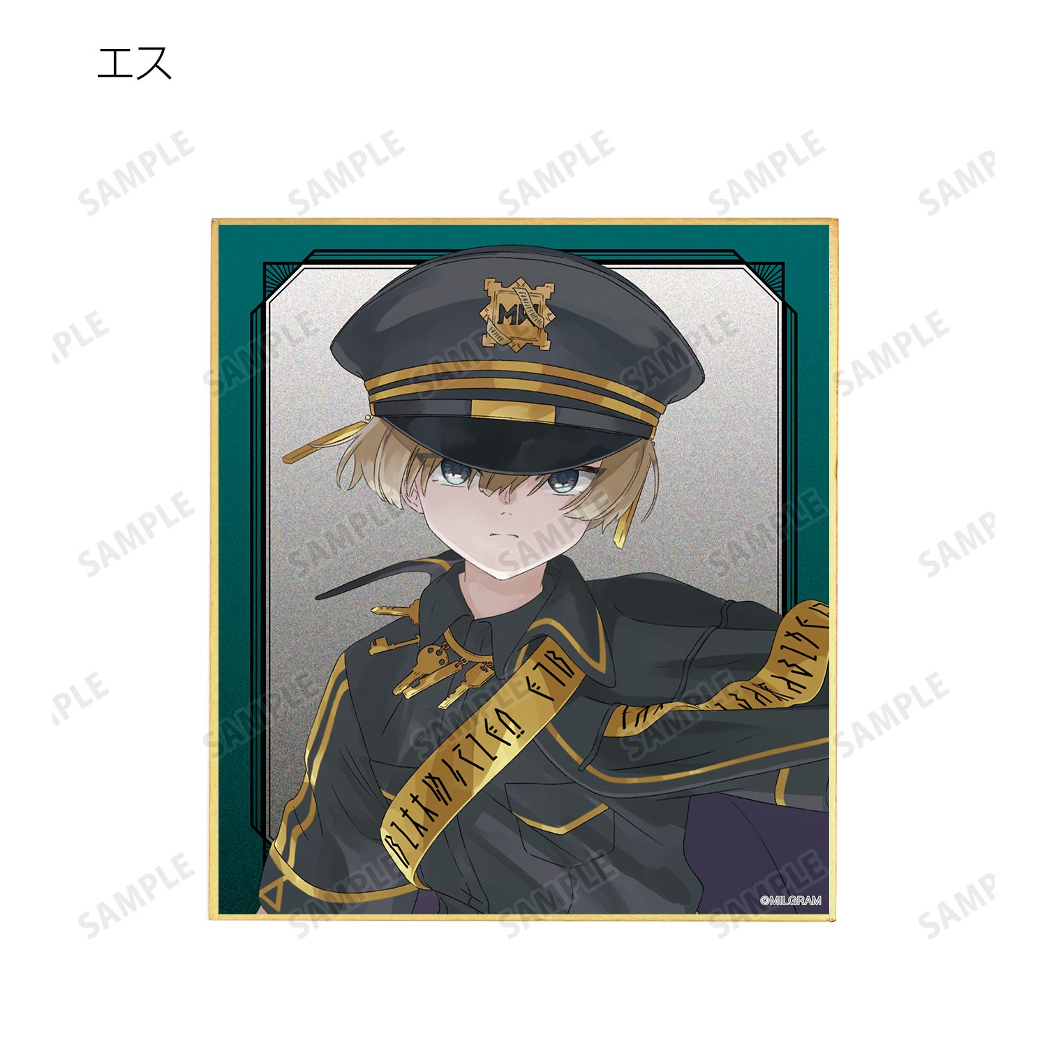 MILGRAM -ミルグラム- 描き下ろし LIVE EVENT「hallucination」ver. トレーディングミニ色紙(単位/単品) 画像 2 | AniSmile