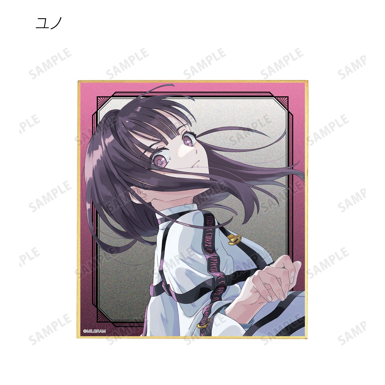 MILGRAM -ミルグラム- 描き下ろし LIVE EVENT「hallucination」ver. トレーディングミニ色紙(単位/単品) 画像 6 | AniSmile