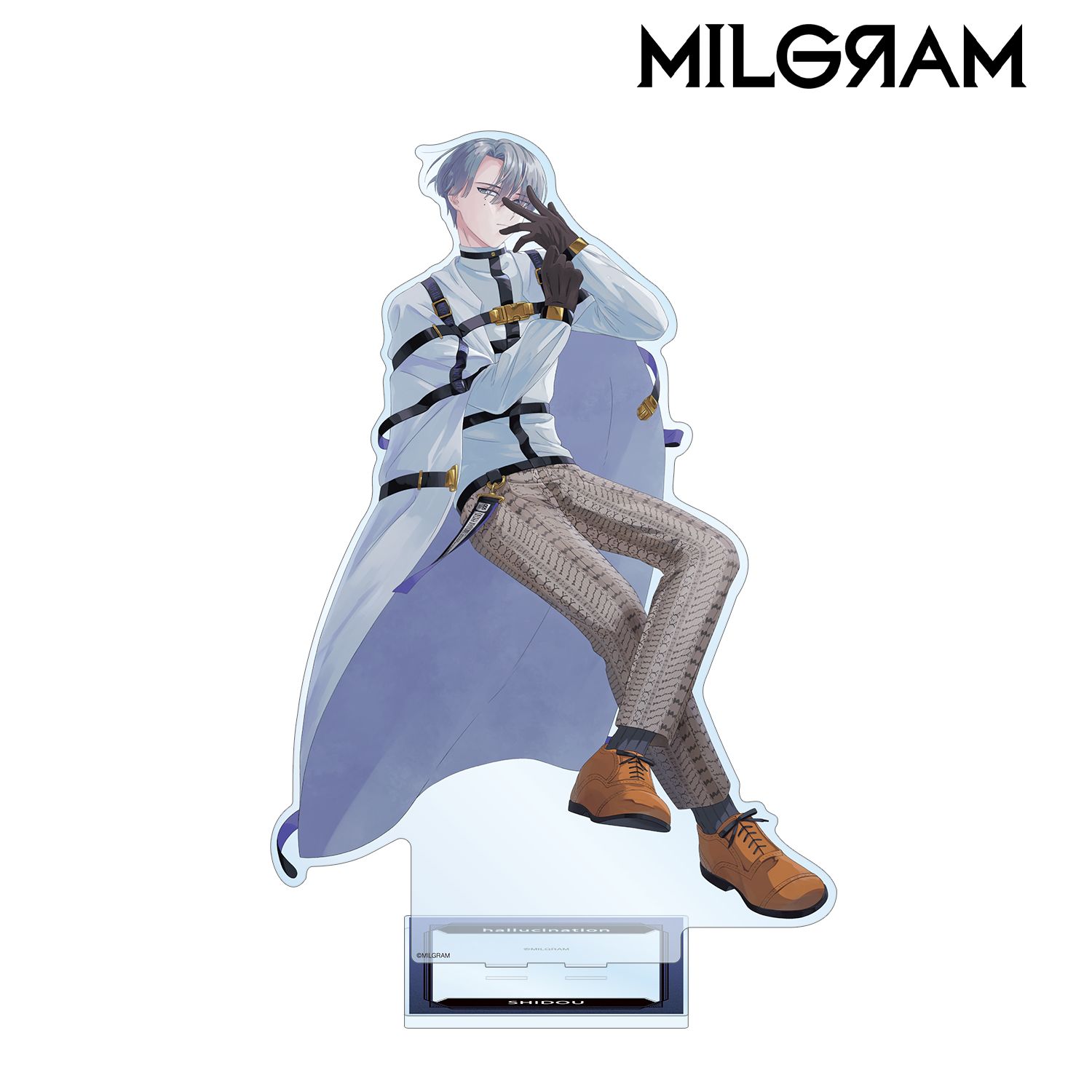 MILGRAM -ミルグラム- 描き下ろし シドウ LIVE EVENT「hallucination」ver. 特大アクリルスタンド 画像 2 | AniSmile
