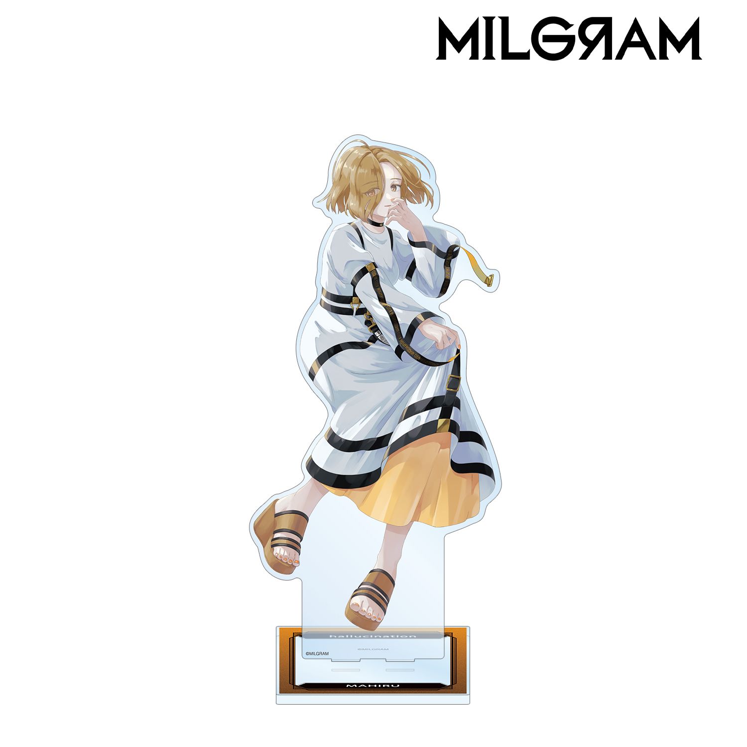 MILGRAM -ミルグラム- 描き下ろし マヒル LIVE EVENT「hallucination」ver. 特大アクリルスタンド 画像 2 | AniSmile