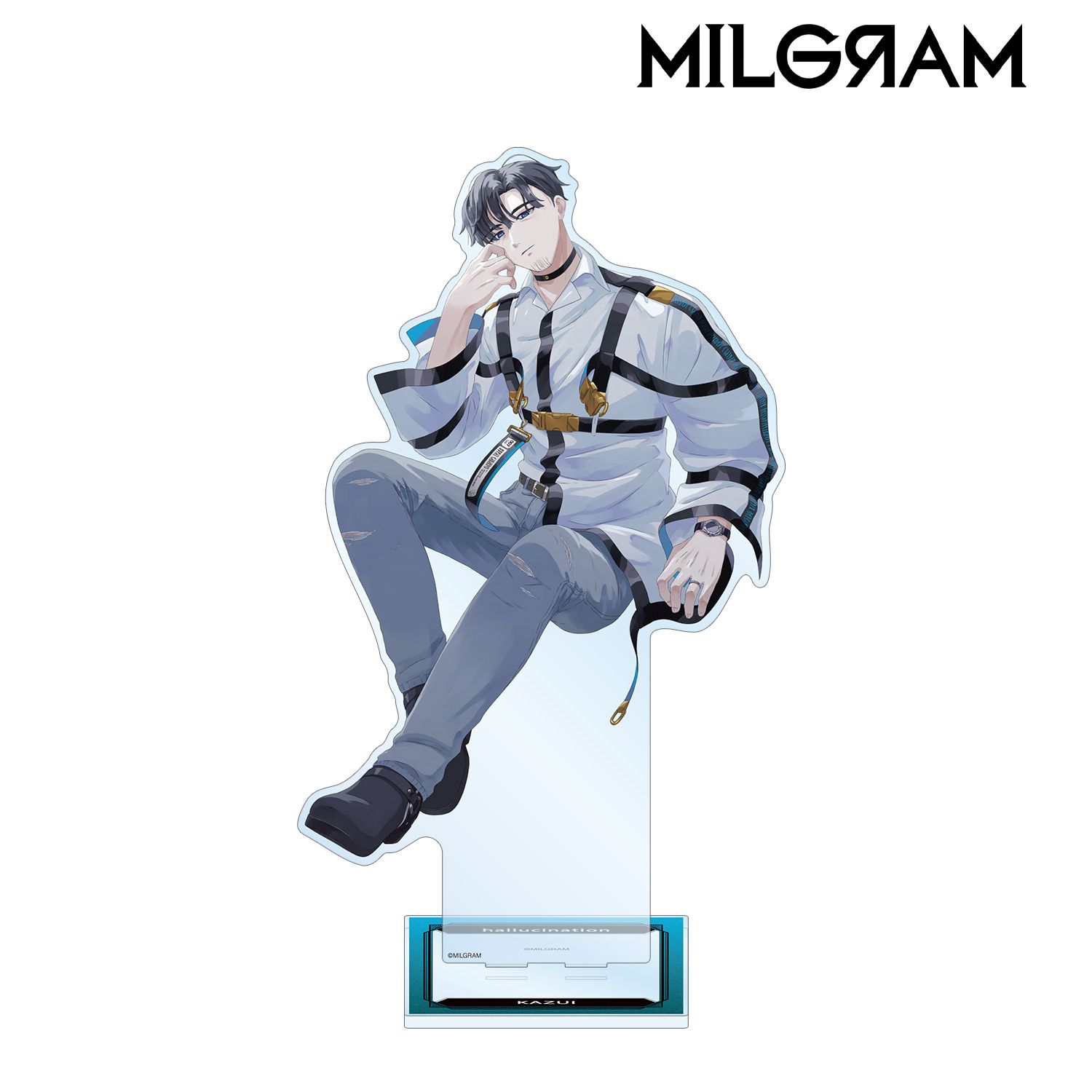 MILGRAM -ミルグラム- 描き下ろし カズイ LIVE EVENT「hallucination」ver. 特大アクリルスタンド 画像 2 | AniSmile