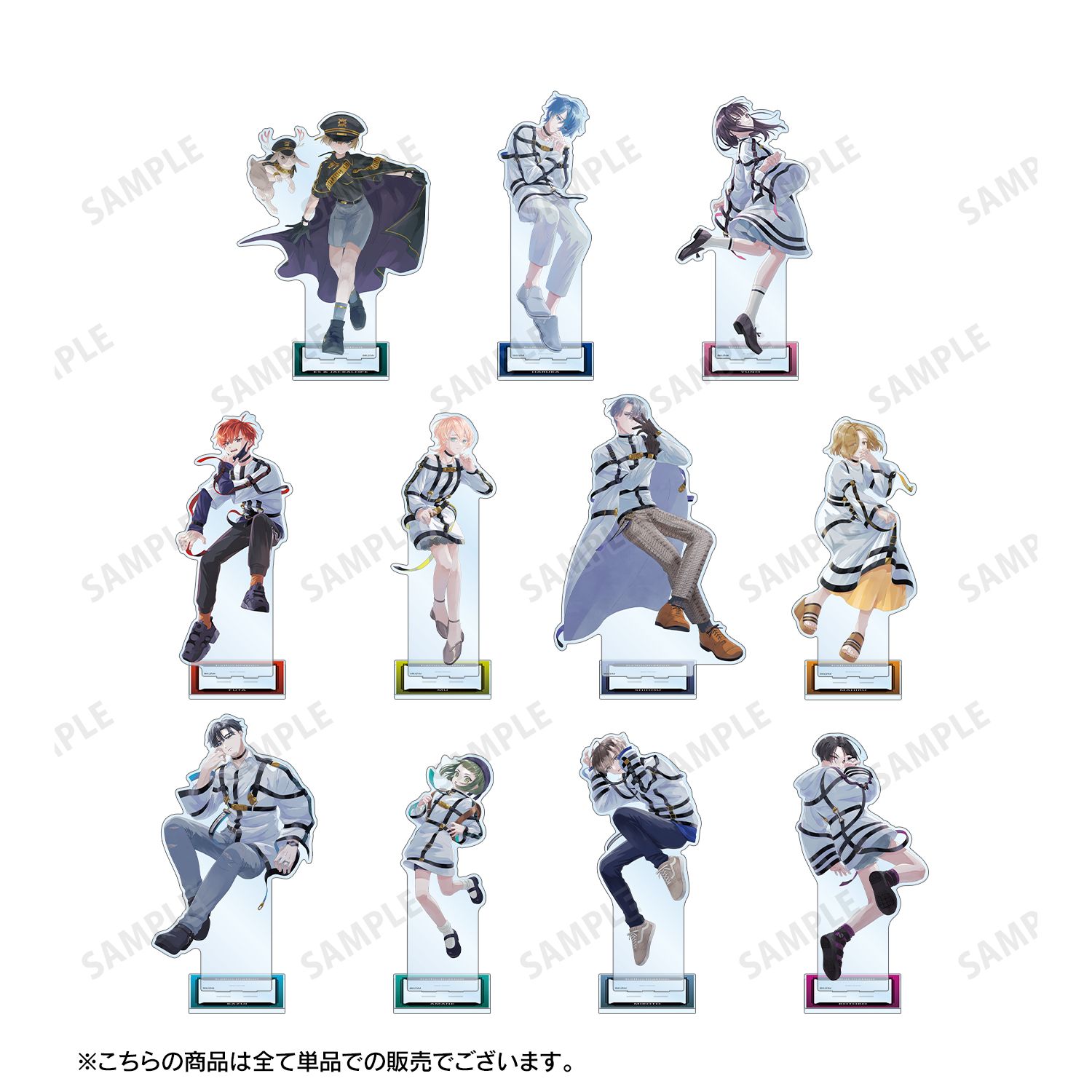 MILGRAM -ミルグラム- 描き下ろし カズイ LIVE EVENT「hallucination」ver. 特大アクリルスタンド 画像 4 | AniSmile