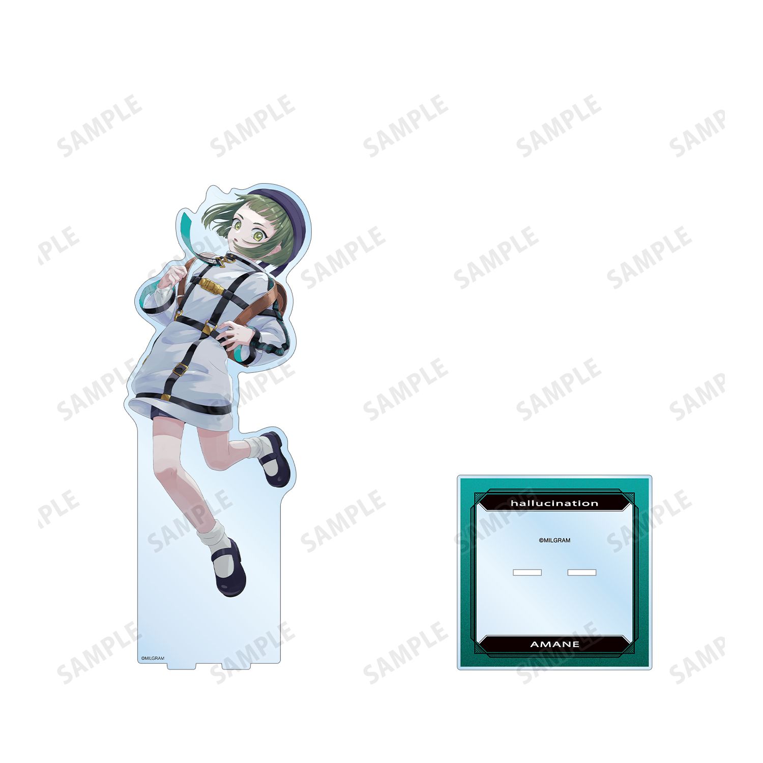 MILGRAM -ミルグラム- 描き下ろし アマネ LIVE EVENT「hallucination」ver. 特大アクリルスタンド 画像 3 | AniSmile