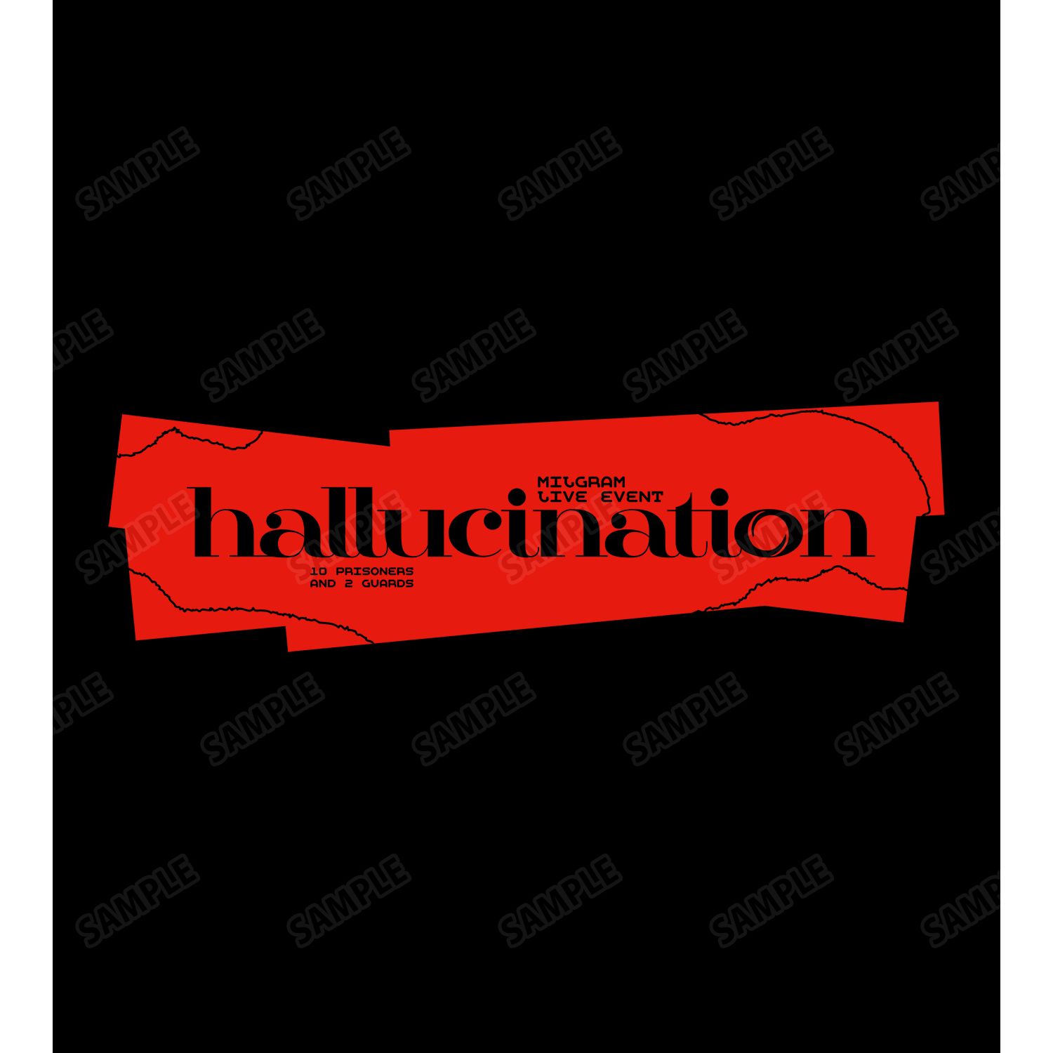 MILGRAM -ミルグラム- LIVE EVENT「hallucination」 ロゴ BIGジップトートバッグ 画像 6 | AniSmile