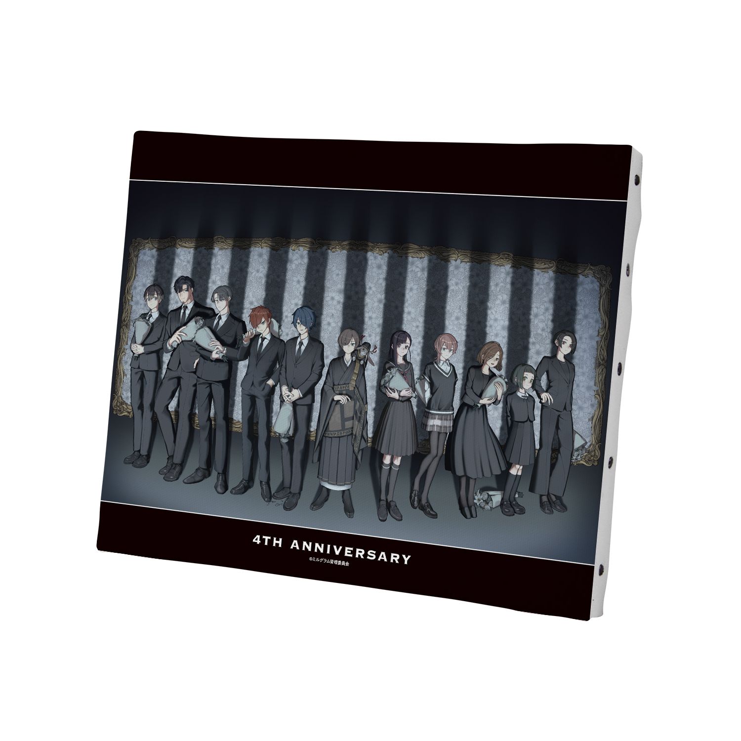 MILGRAM -ミルグラム- 描き下ろし 集合 4th Anniversary ver. キャンバスボード - 公式商品画像 | AniSmile