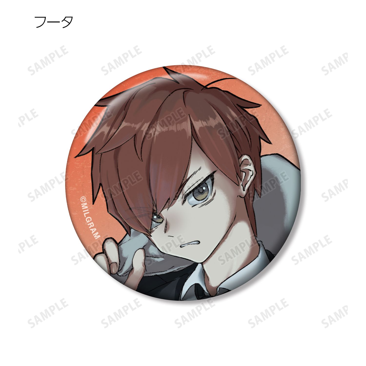 MILGRAM -ミルグラム- 描き下ろし 4th Anniversary ver. トレーディング缶バッジ(単位/単品) 画像 6 | AniSmile