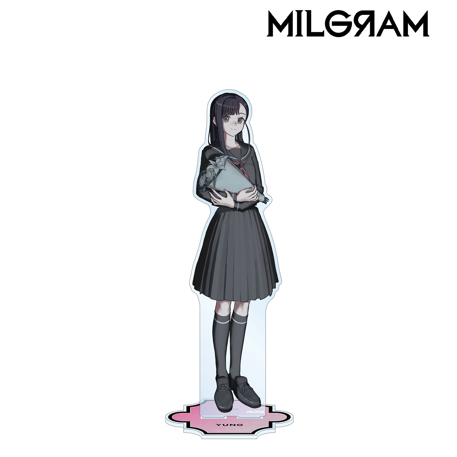 MILGRAM -ミルグラム- 描き下ろし ユノ 4th Anniversary ver. 特大アクリルスタンド 画像 2 | AniSmile