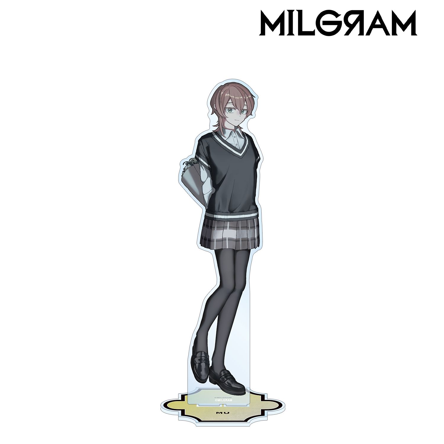 MILGRAM -ミルグラム- 描き下ろし ムウ 4th Anniversary ver. 特大アクリルスタンド 画像 2 | AniSmile
