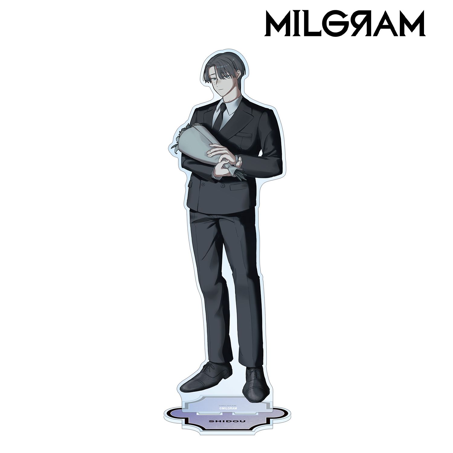 MILGRAM -ミルグラム- 描き下ろし シドウ 4th Anniversary ver. 特大アクリルスタンド 画像 2 | AniSmile