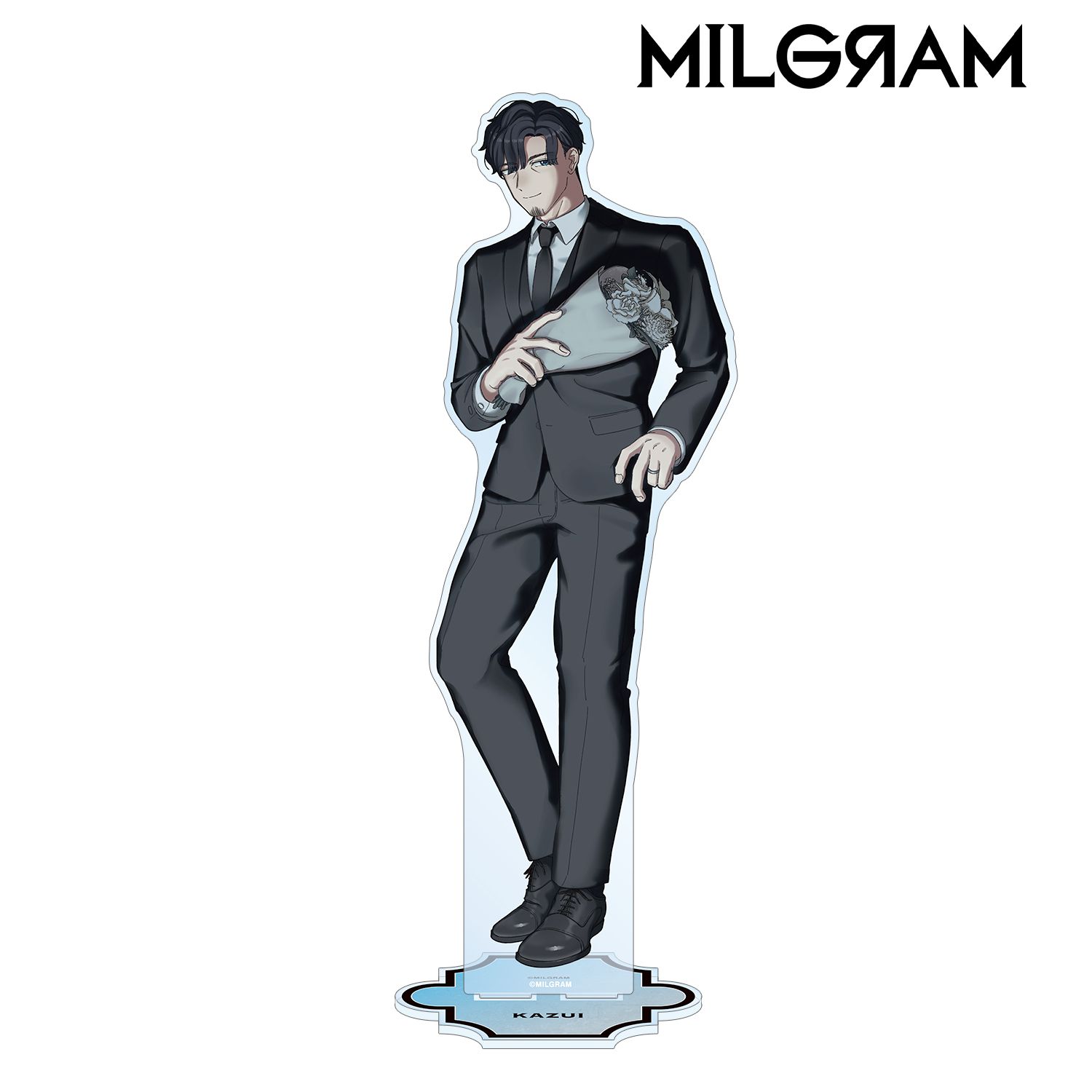 MILGRAM -ミルグラム- 描き下ろし カズイ 4th Anniversary ver. 特大アクリルスタンド 画像 2 | AniSmile