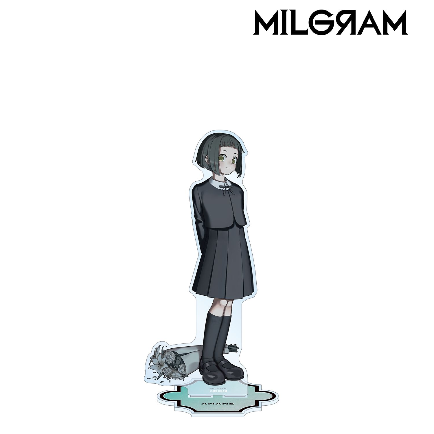 MILGRAM -ミルグラム- 描き下ろし アマネ 4th Anniversary ver. 特大アクリルスタンド 画像 2 | AniSmile