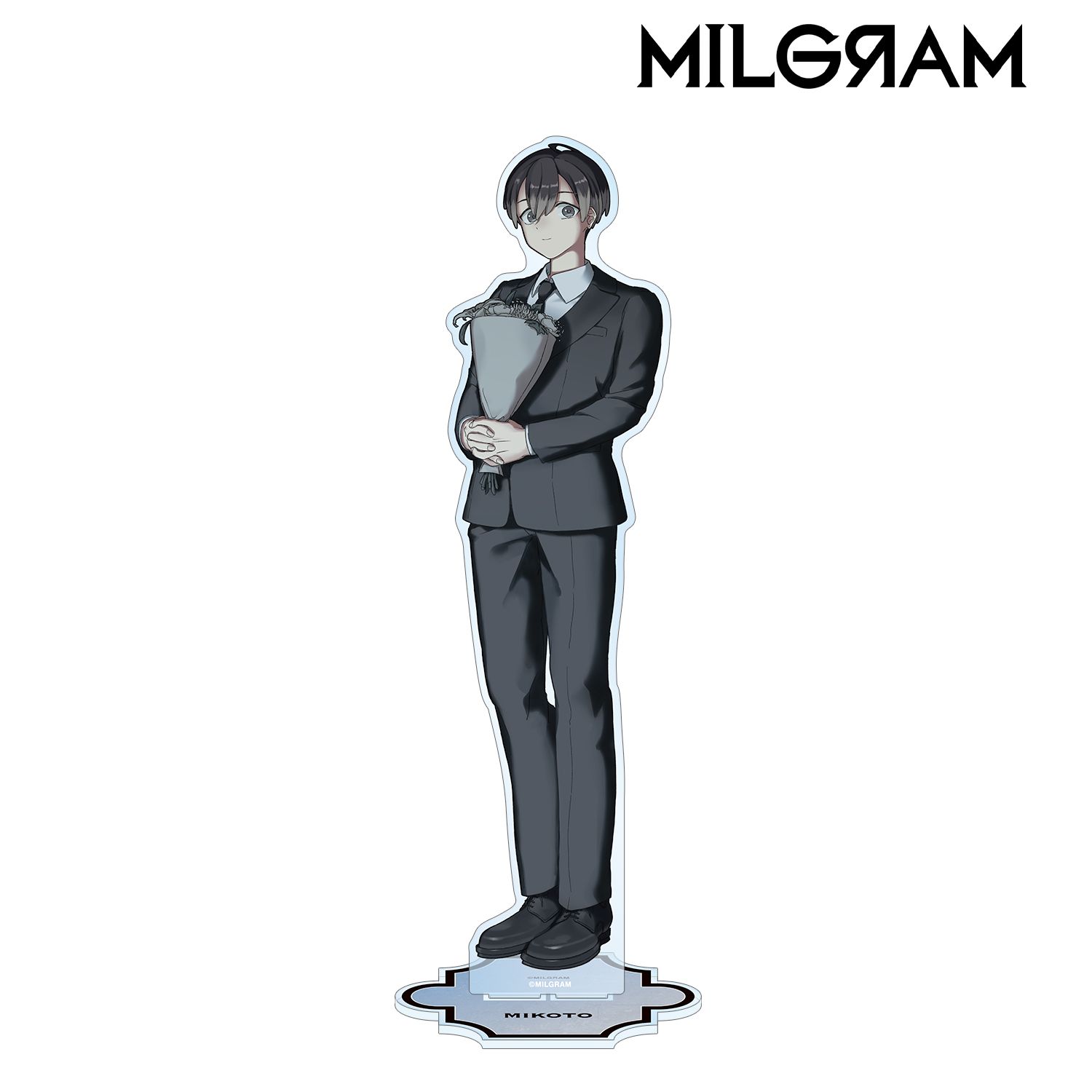 MILGRAM -ミルグラム- 描き下ろし ミコト 4th Anniversary ver. 特大アクリルスタンド 画像 2 | AniSmile