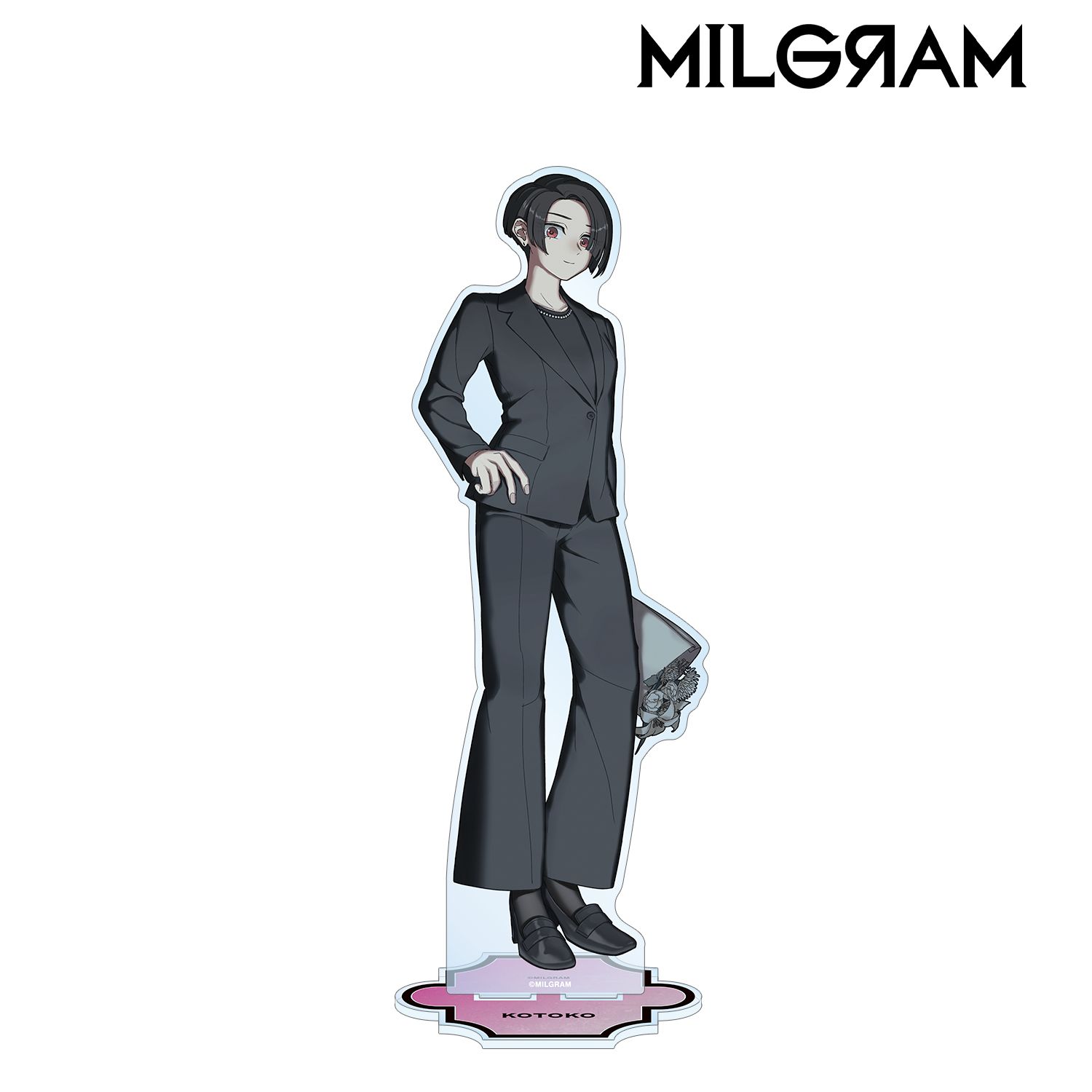 MILGRAM -ミルグラム- 描き下ろし コトコ 4th Anniversary ver. 特大アクリルスタンド 画像 2 | AniSmile