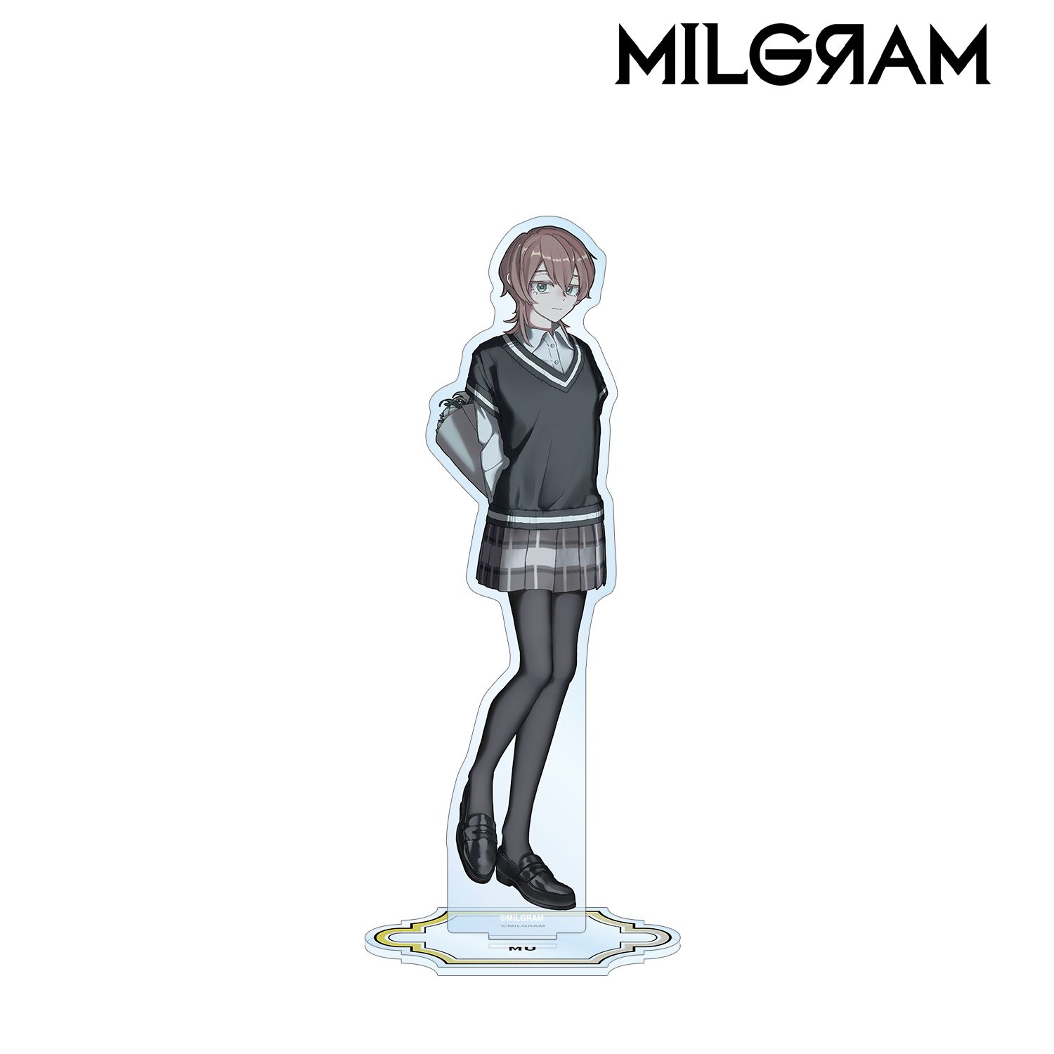MILGRAM -ミルグラム- 描き下ろしムウ 4th Anniversary ver. BIGアクリルスタンド 画像 2 | AniSmile