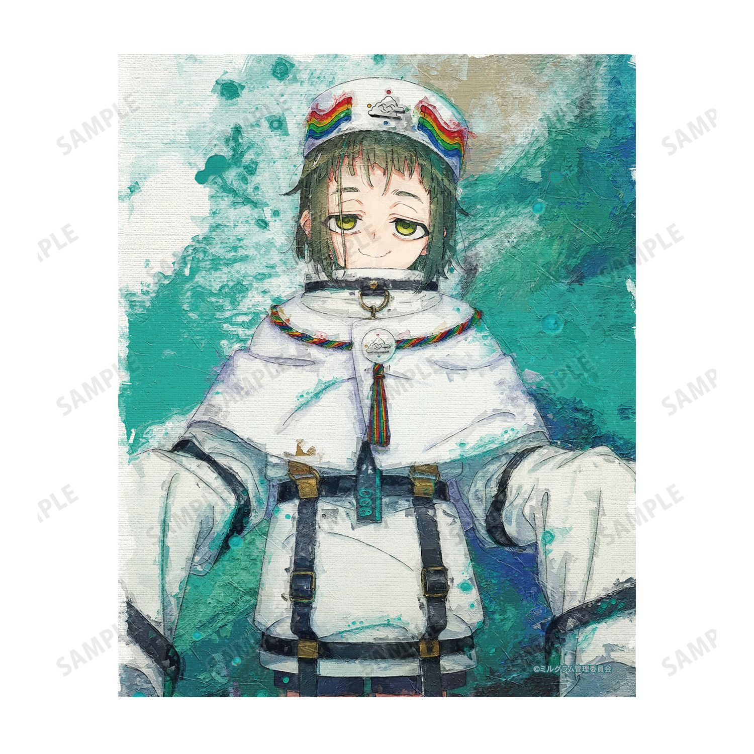 MILGRAM -ミルグラム- アマネ grunge CANVAS キャンバスボード 画像 3 | AniSmile